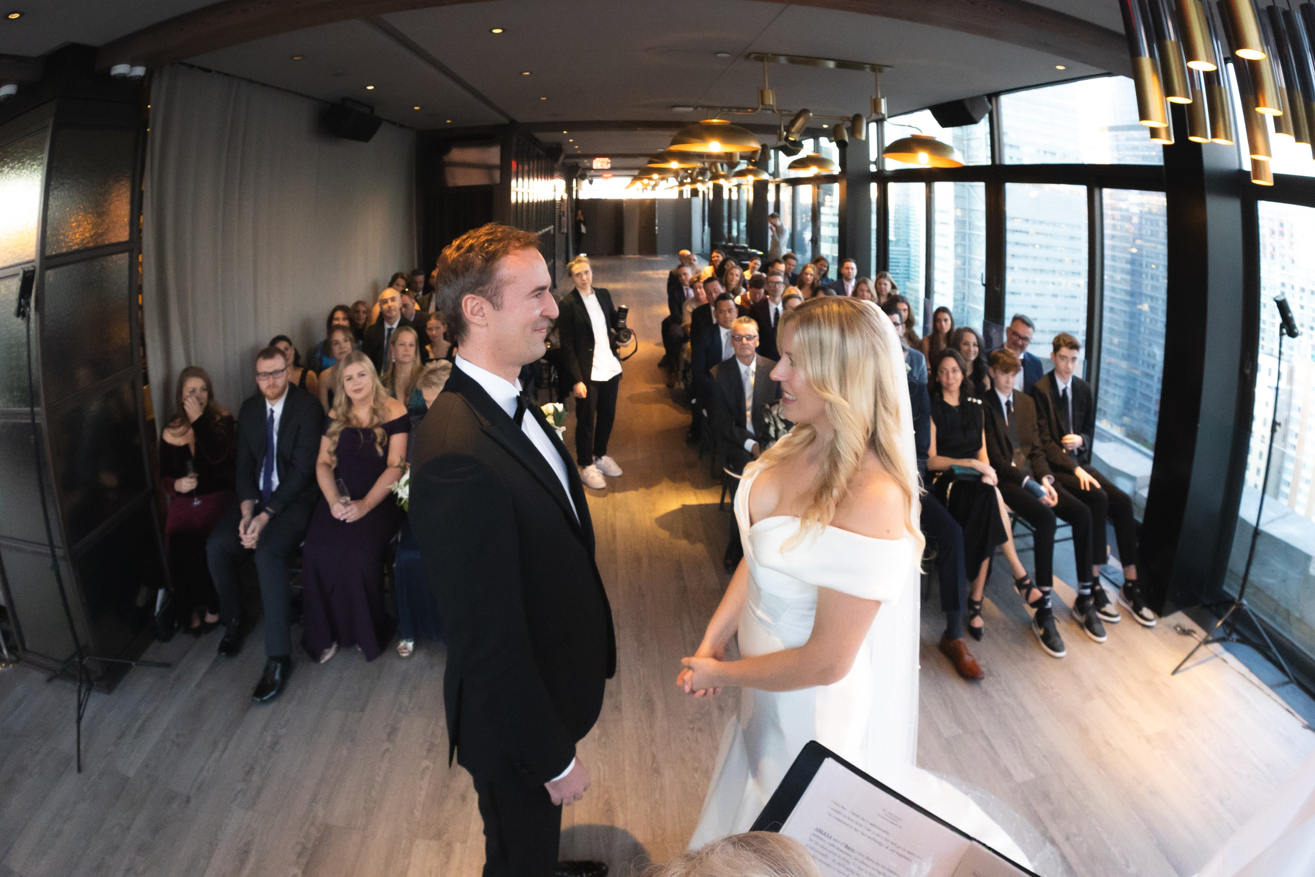 Arleta & Barry, The Skylark, NY. Wedding Photo & Video