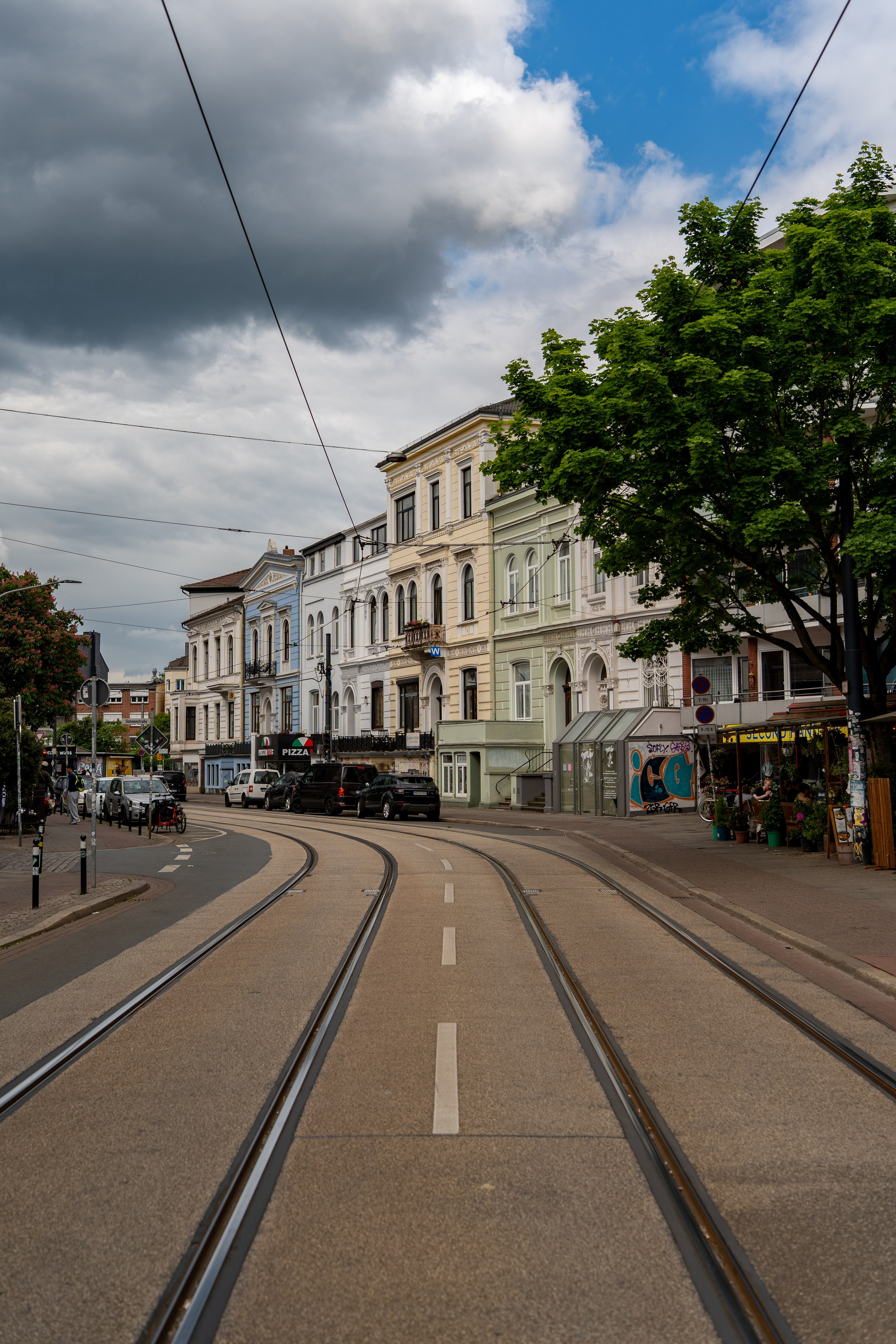 A little bit of street in Bremen #1. URBANSTREETFILES.ART