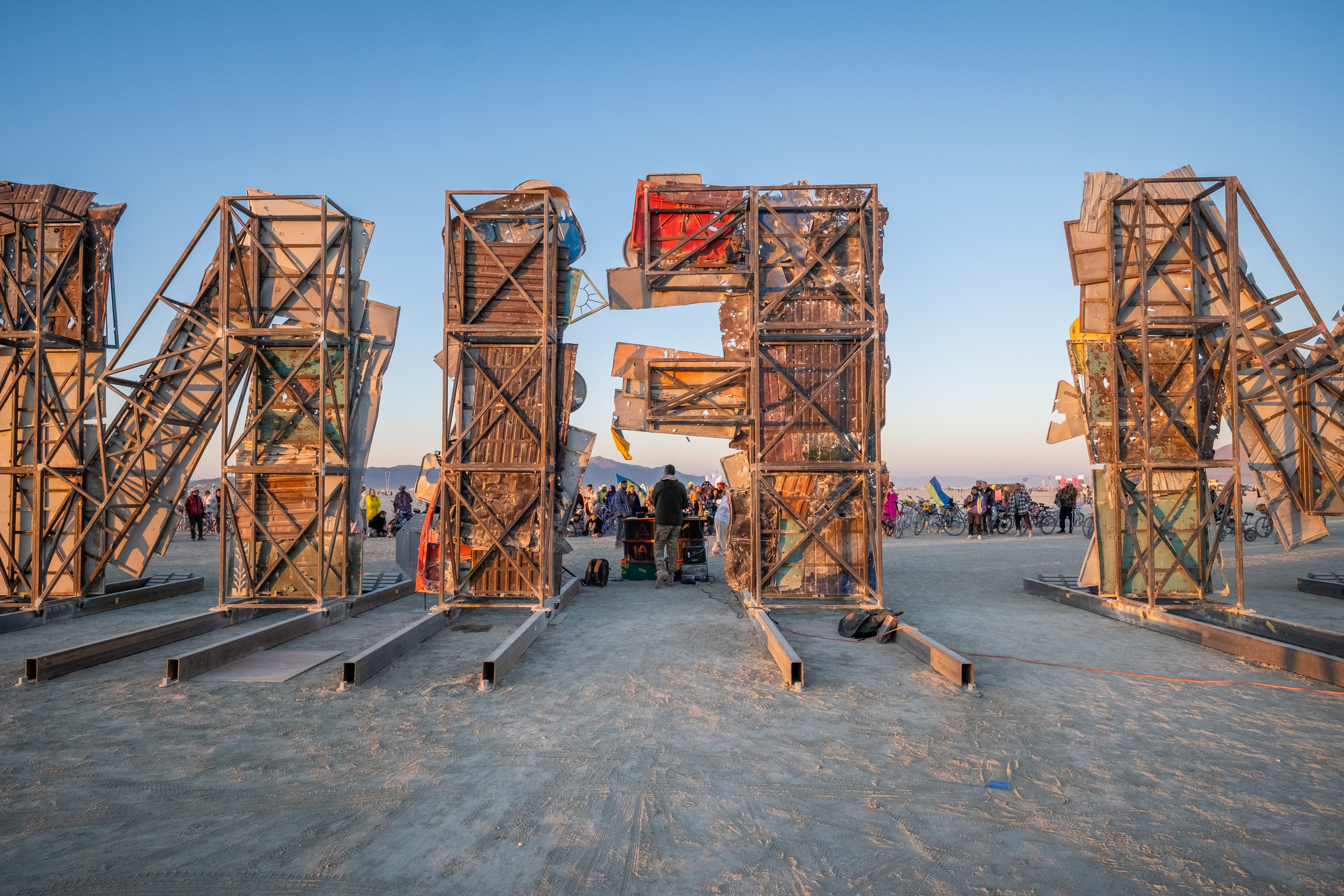 BURNING MAN 2024. Reportage concert portrait photography in the San Francisco Bay Area