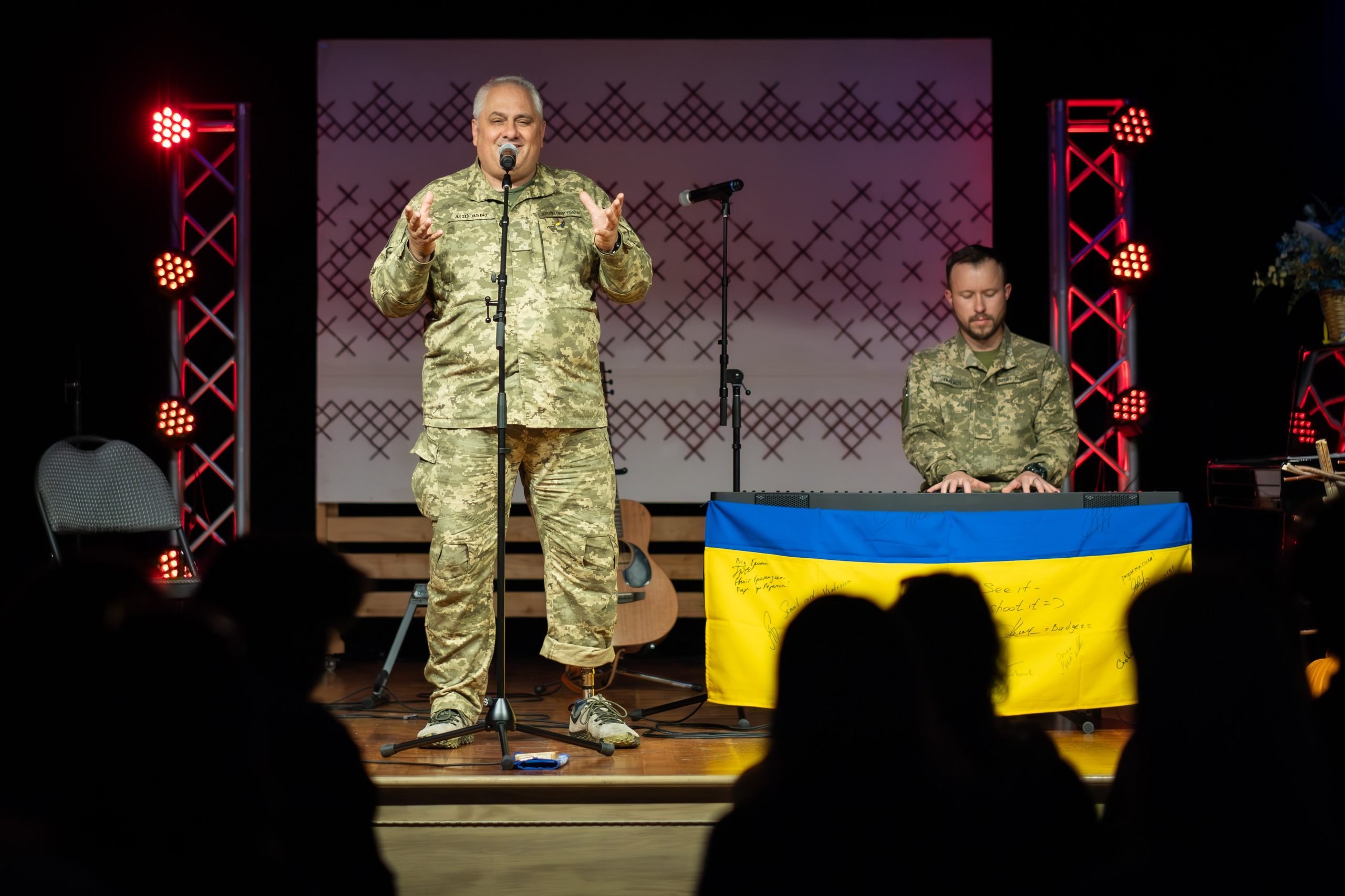 FROM THE UKRAINIAN FRONTLINE WITH THANKS. Reportage concert portrait photography in the San Francisco Bay Area