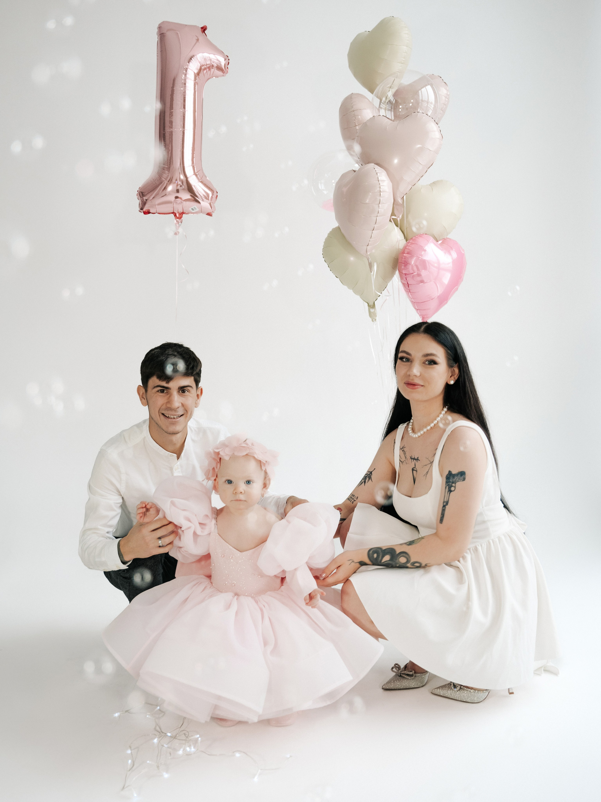 First birthday photoshoot Veronika