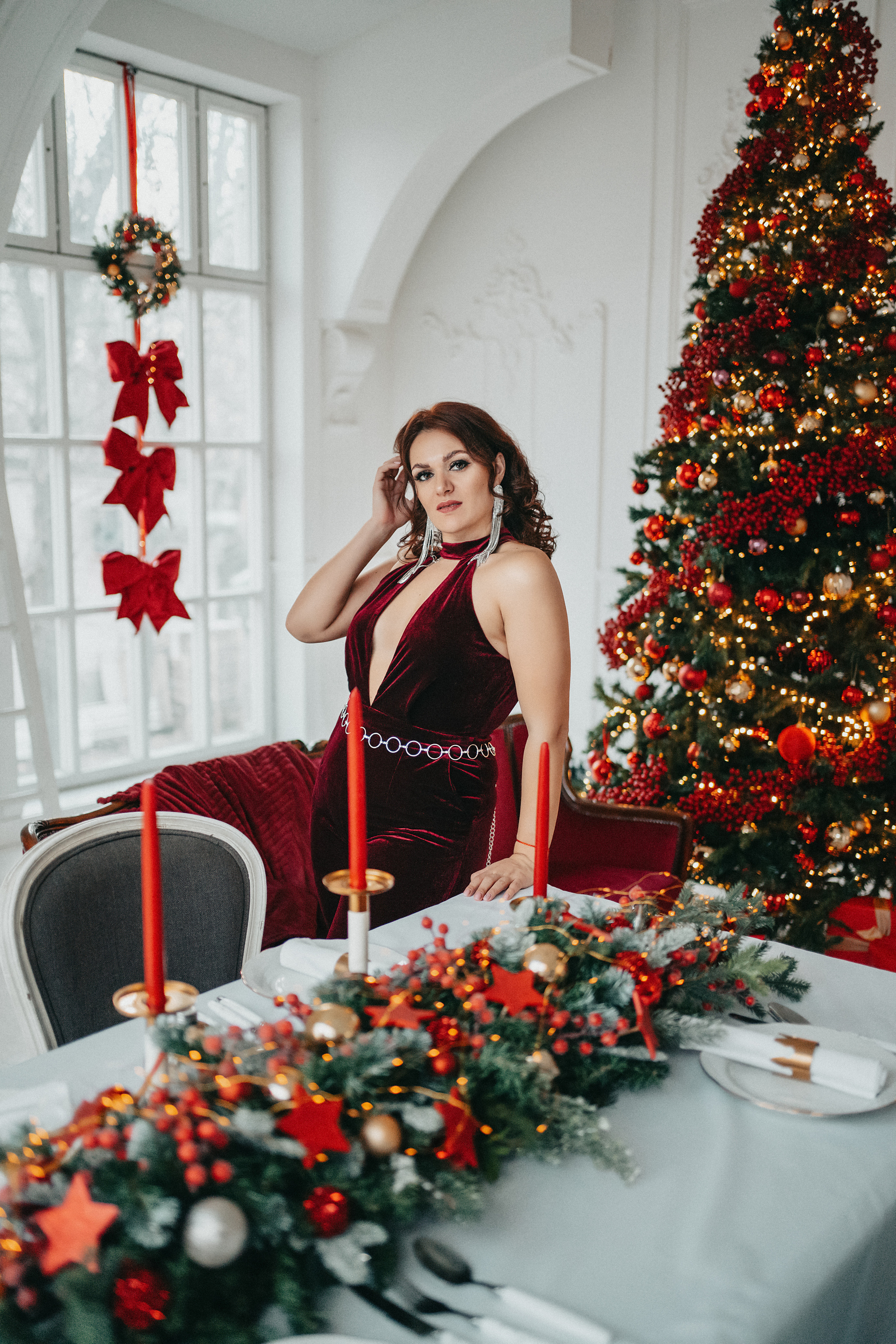 Индивидуальные НГ фотосессии. Женские портреты в Мадриде — естественная красота и свет | Anna Maruleva