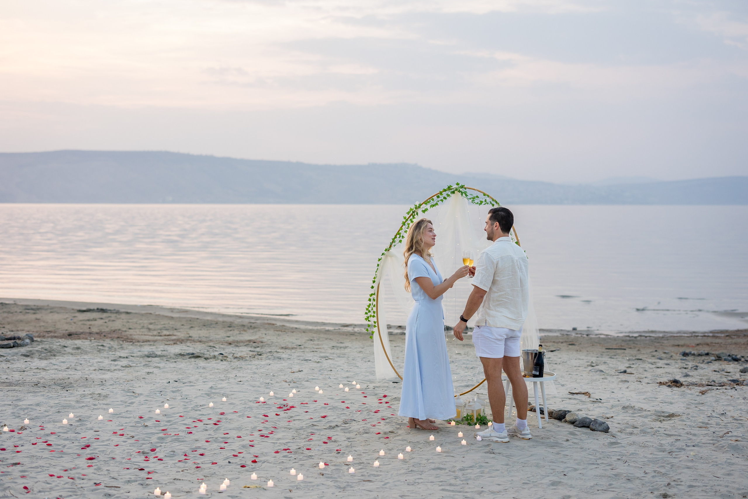 Marie & Rony proposal. AMIR BUCHNIK PHOTOGRAPHER