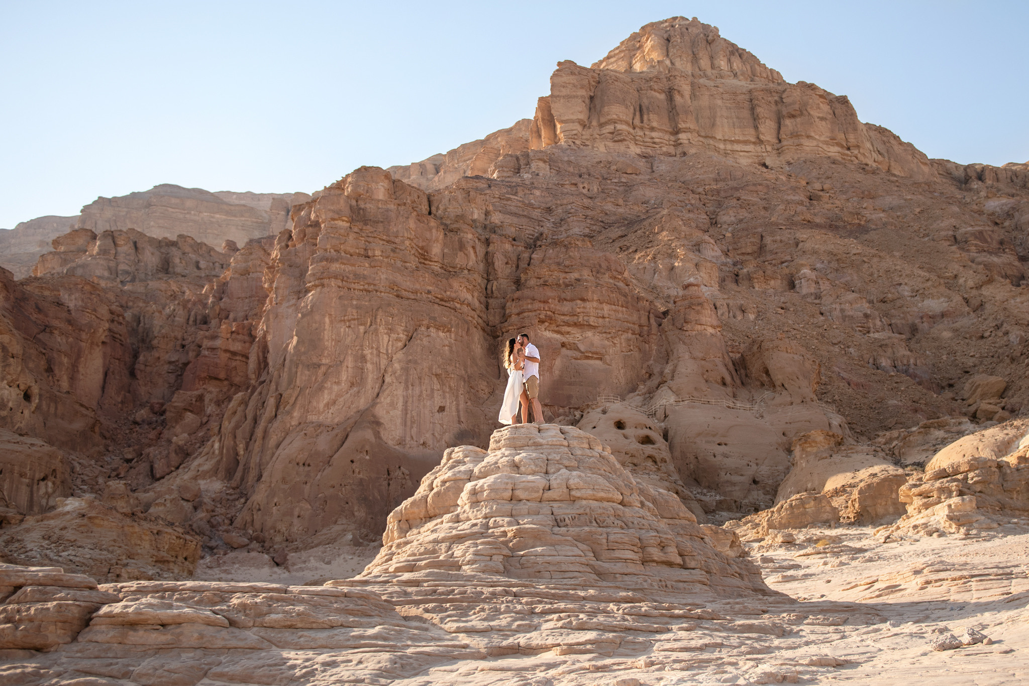 Timna valley, Eden & Hadar «Save the Date». Family children pregnancy love stories photographer in Eilat Israel Olga Amchislavsky