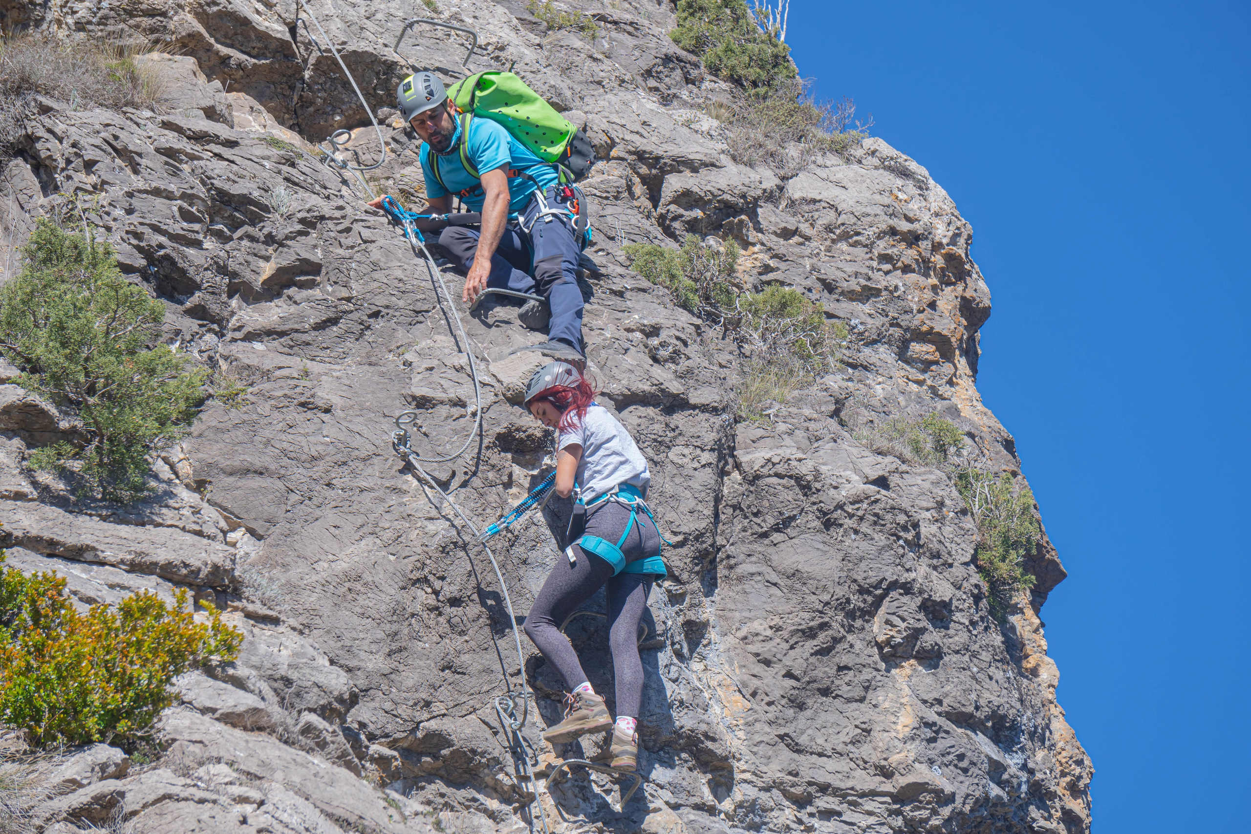 Vía ferrata Tossal de Miravet. Alba del Norte Studio