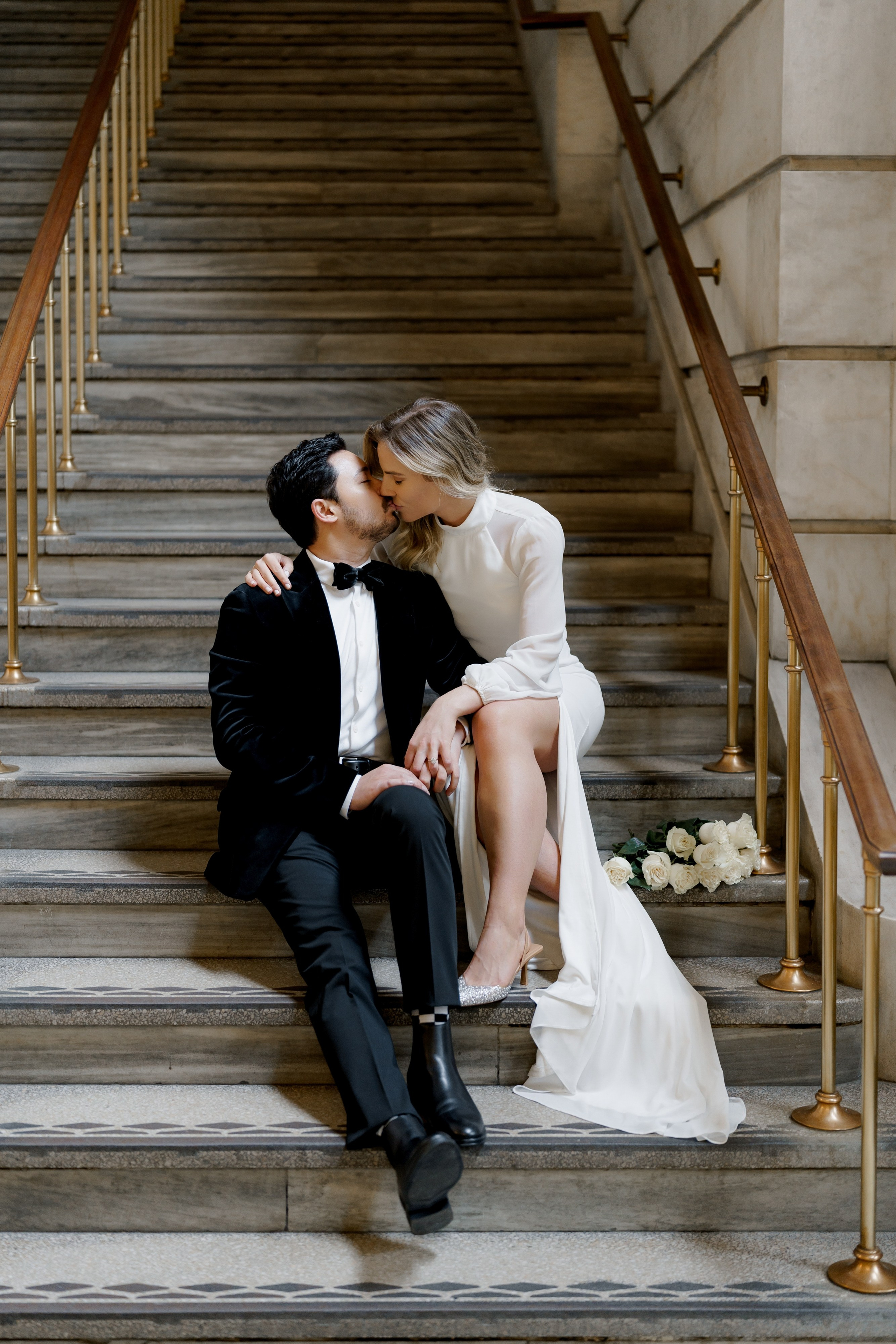Caroline and Brendan’s Museum MET and Library Engagement Shoot. Wedding photographer and videographer New York | New Jersey