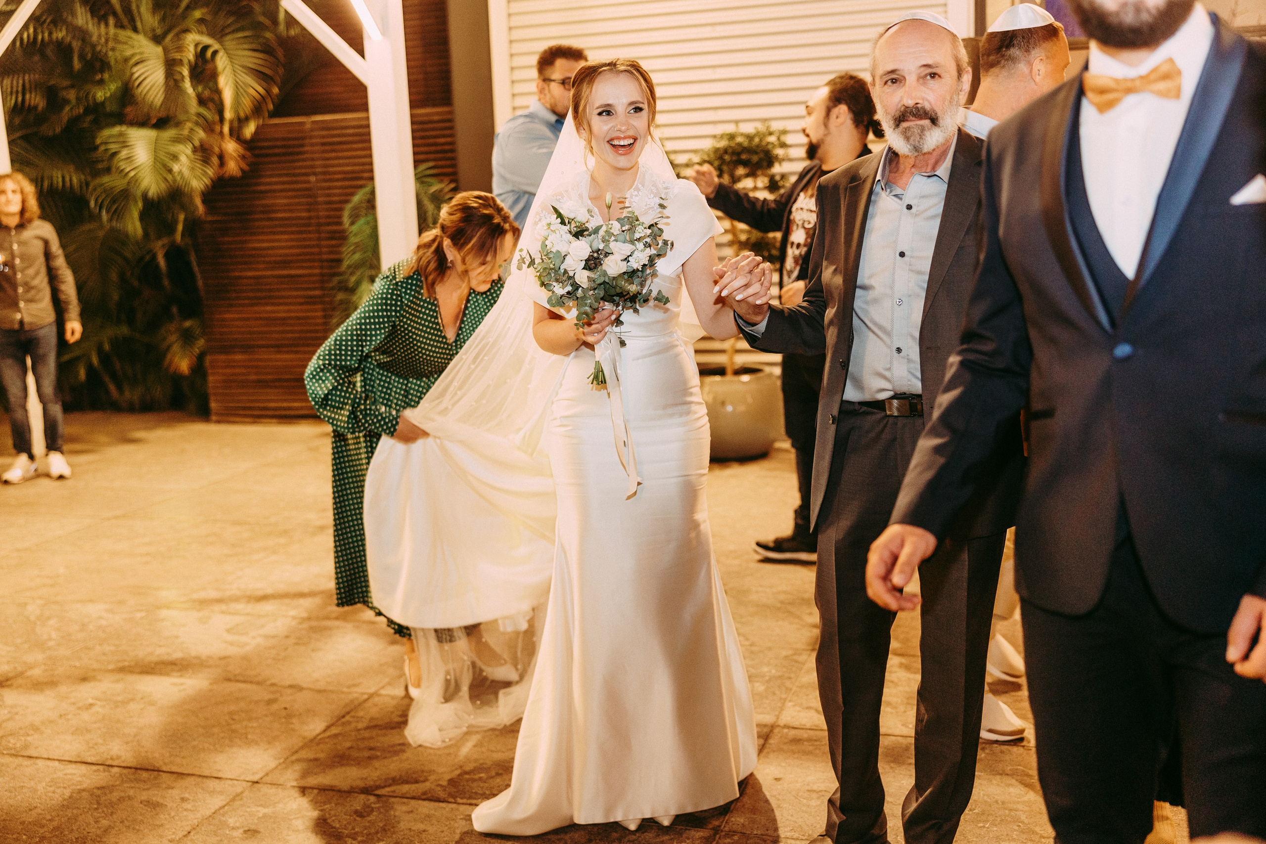 Ksenia & Anton — Wedding Evening & Ceremony (Reportage). George TLV — Professional photographer and retoucher in Israel
