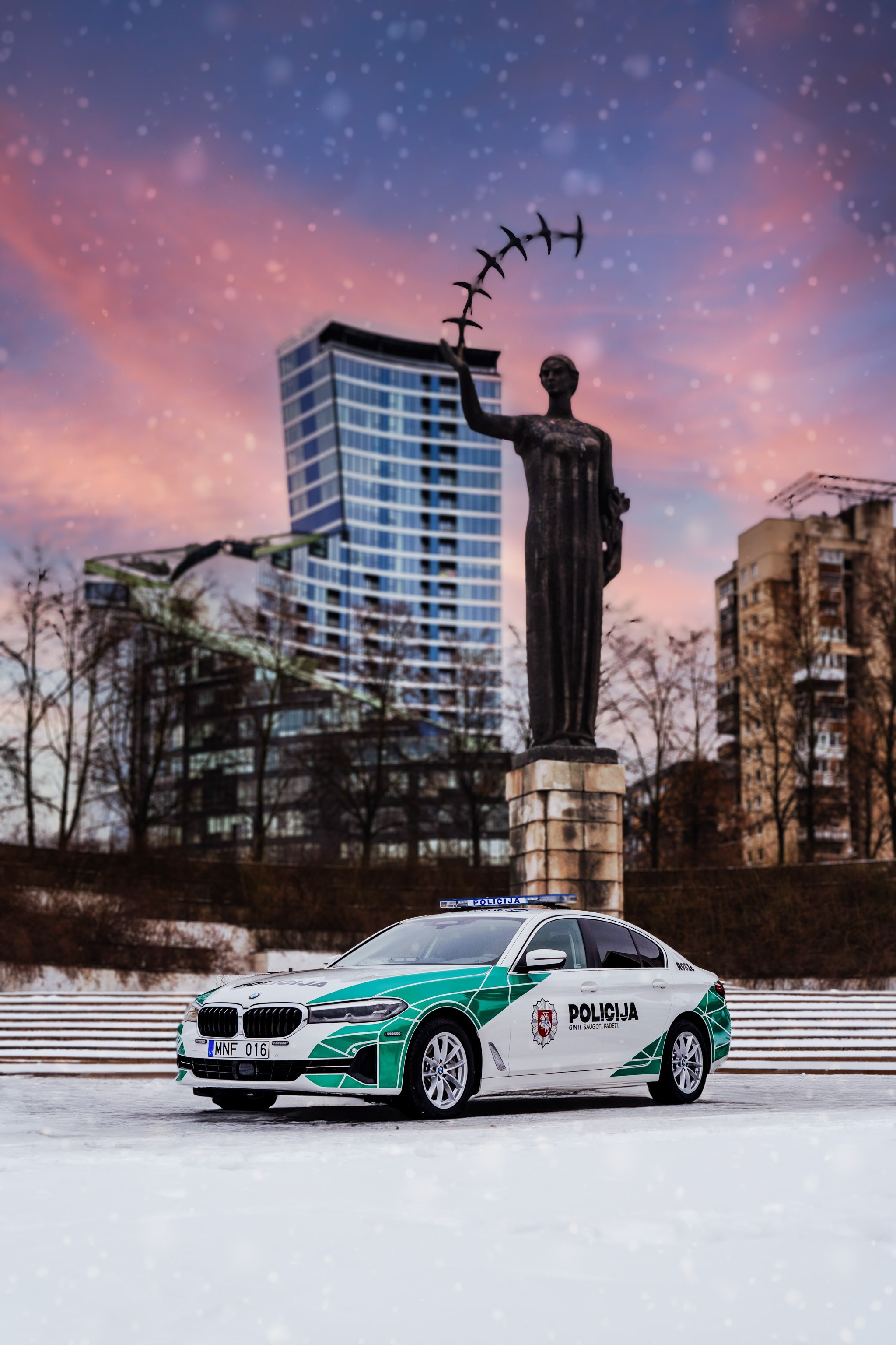 Police Cars. OnePIXEL