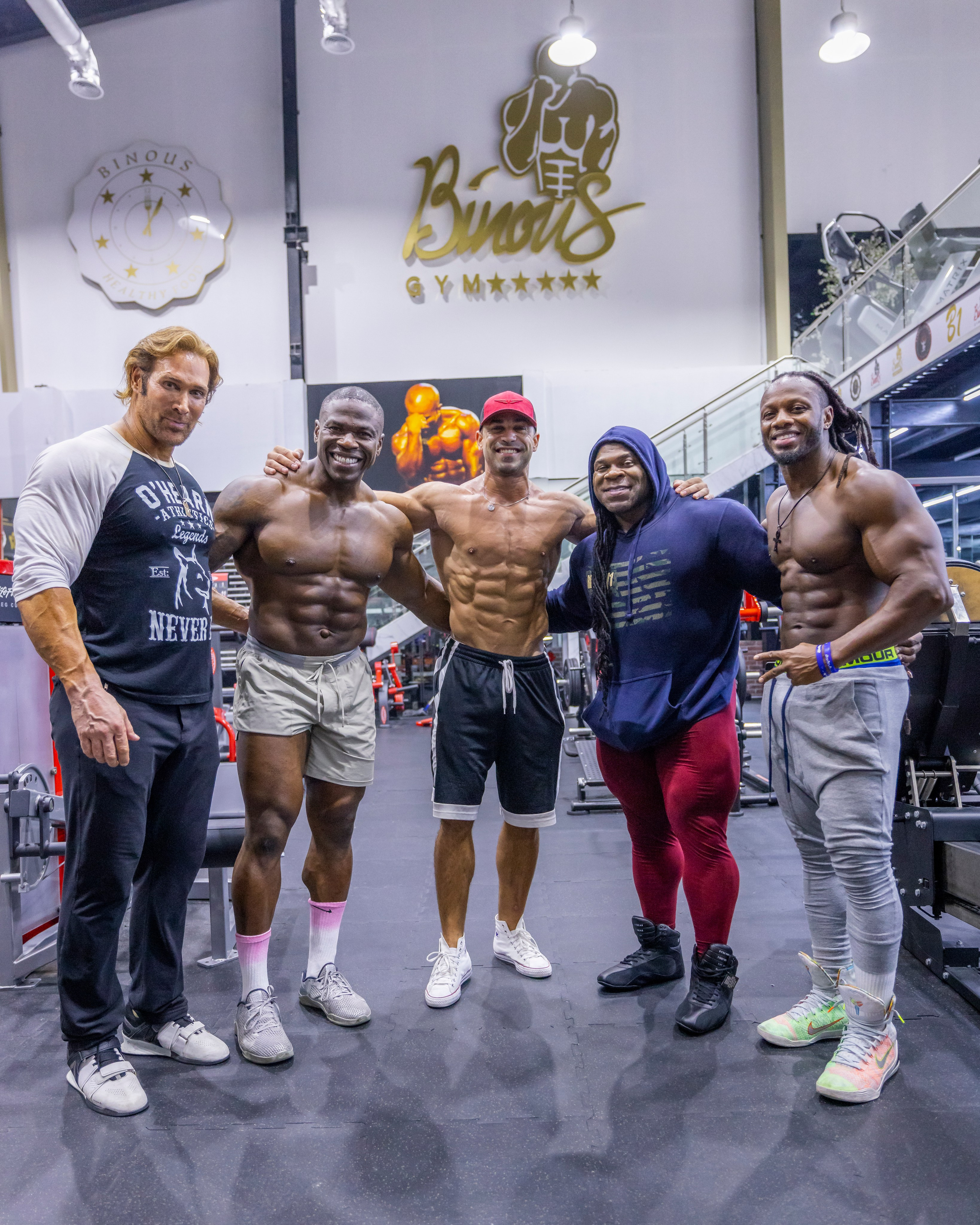 BINOUS GYM DUBAI. Fitness photography