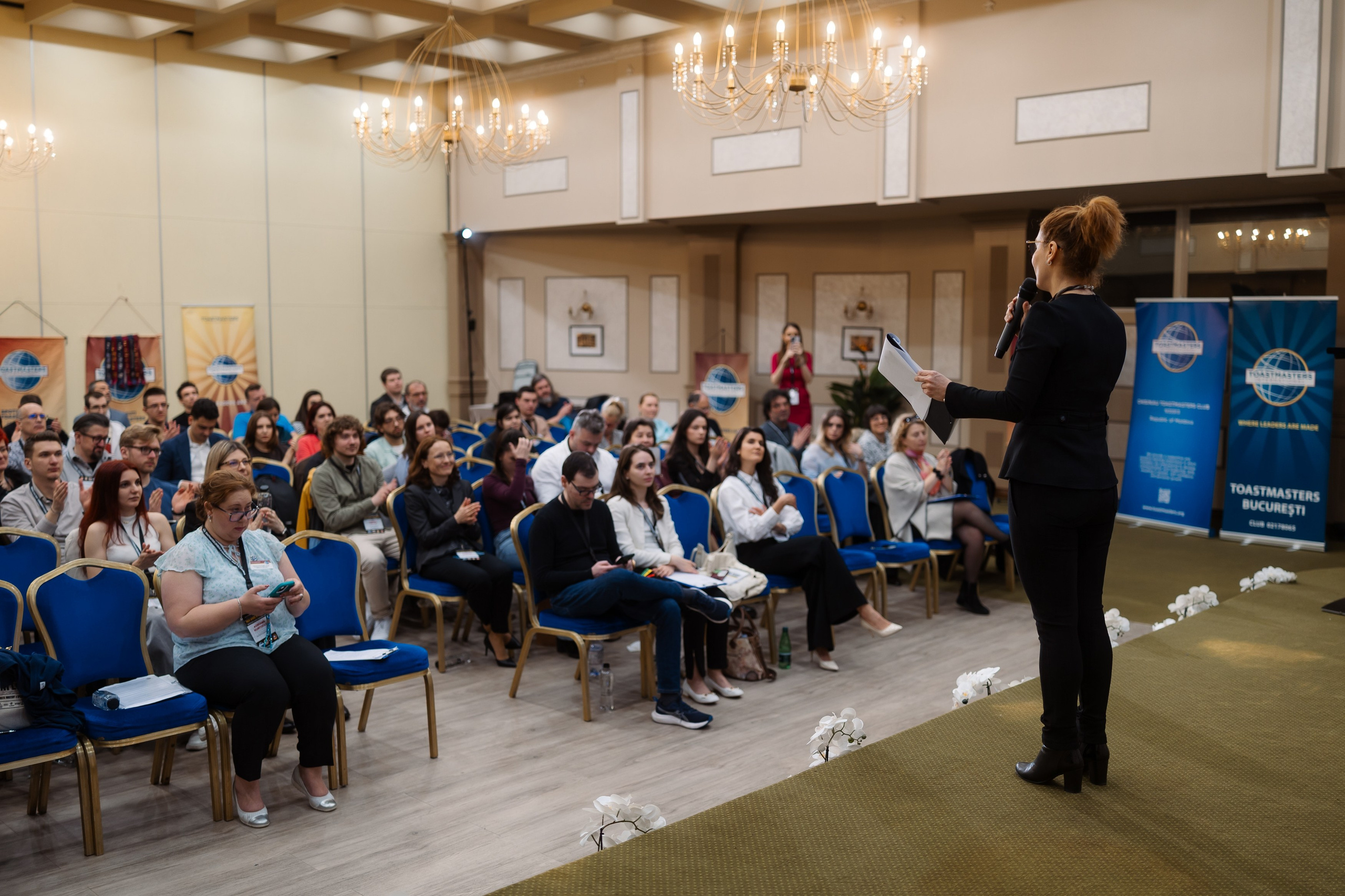 Toastmasters Conference. Marius Ciocan