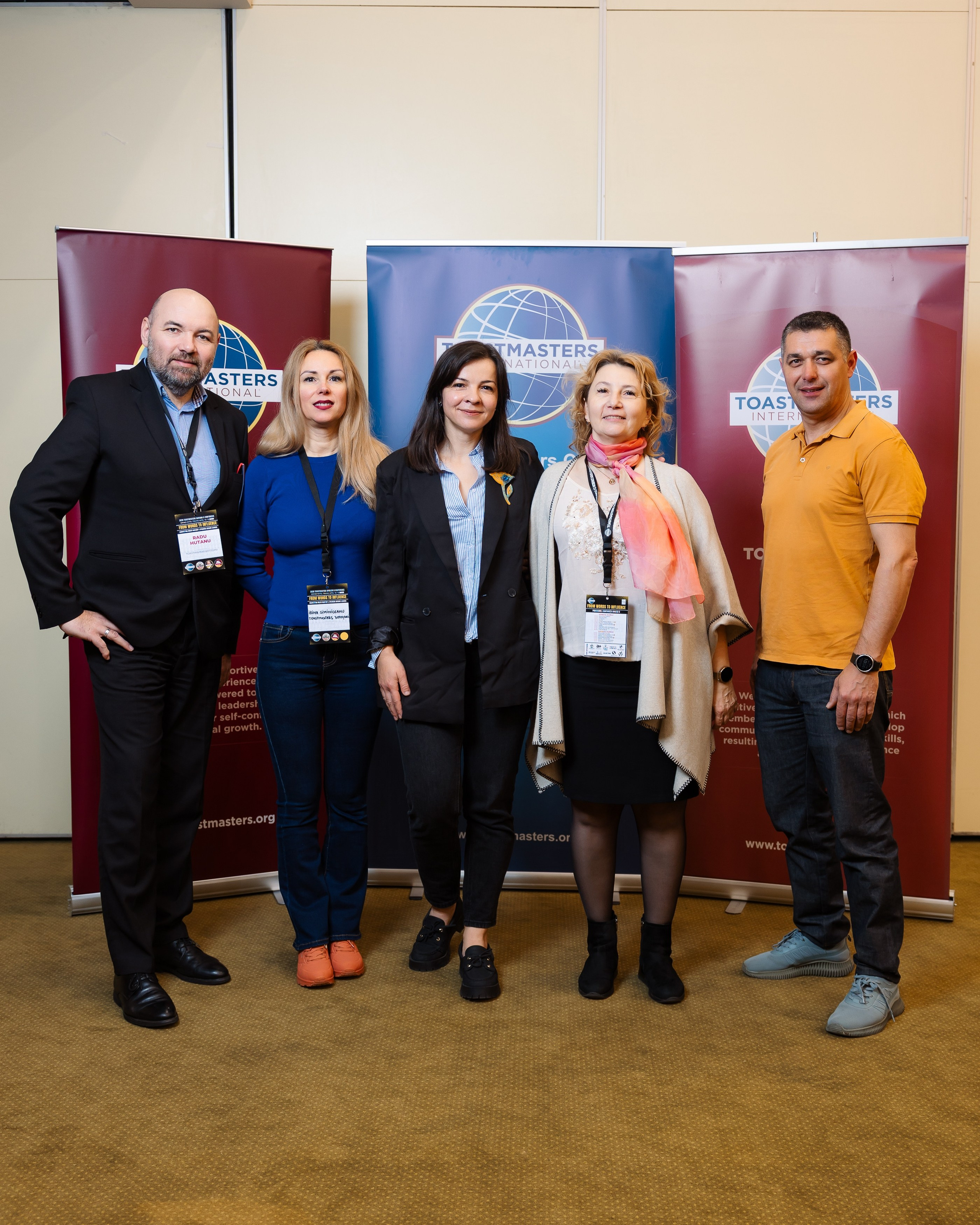Toastmasters Conference. Marius Ciocan