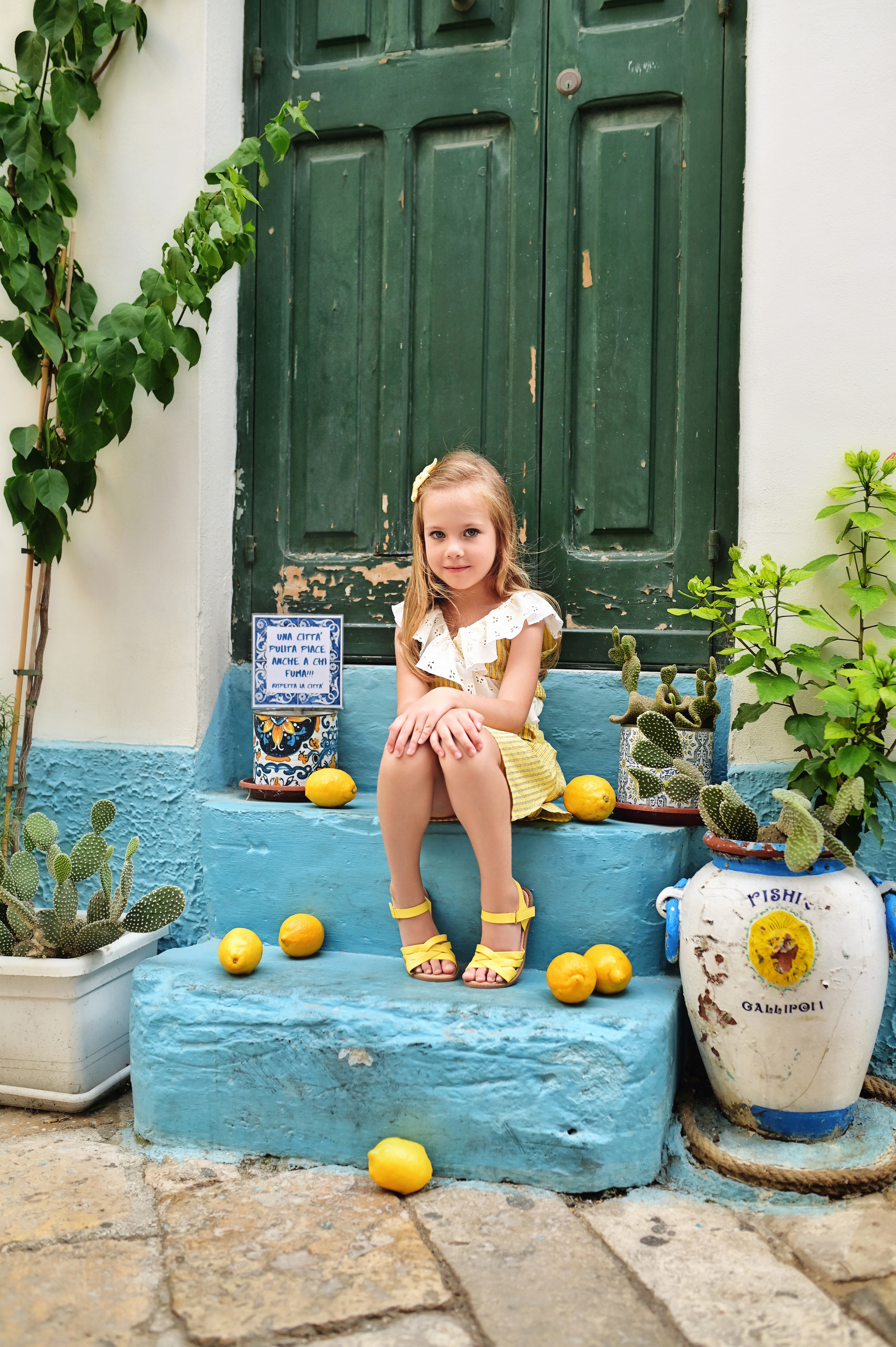 YURITA E SUA FAMIGLIA A GALLIPOLI