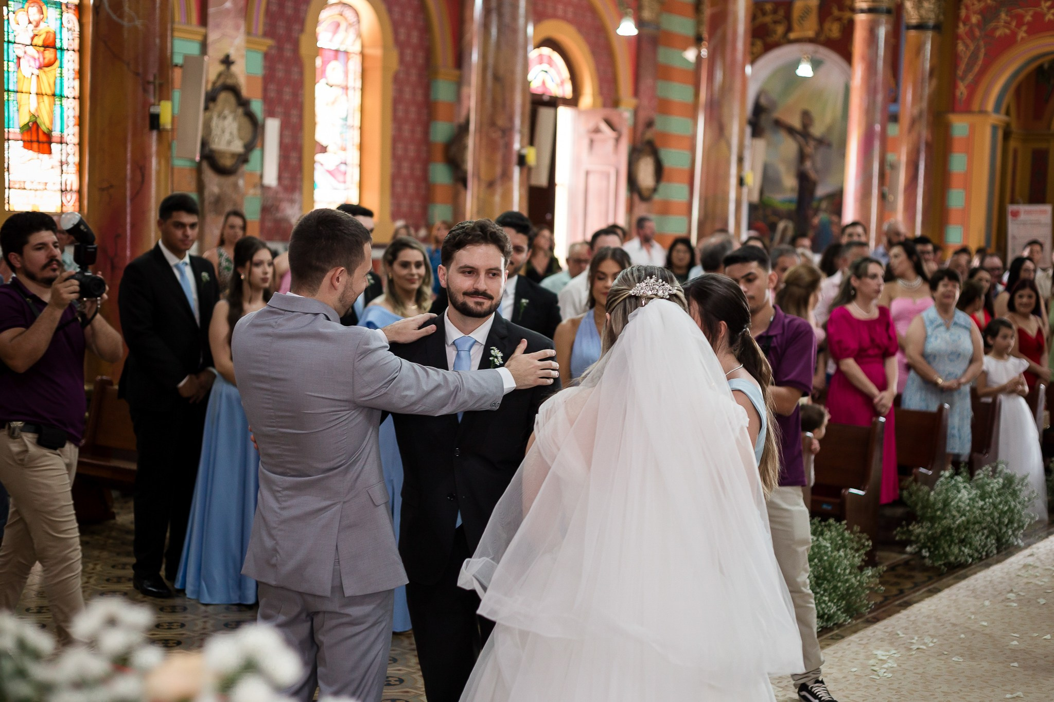 NETO E NAYARA CERIMONIAL COMPLETO. Fotógrafo de casamento