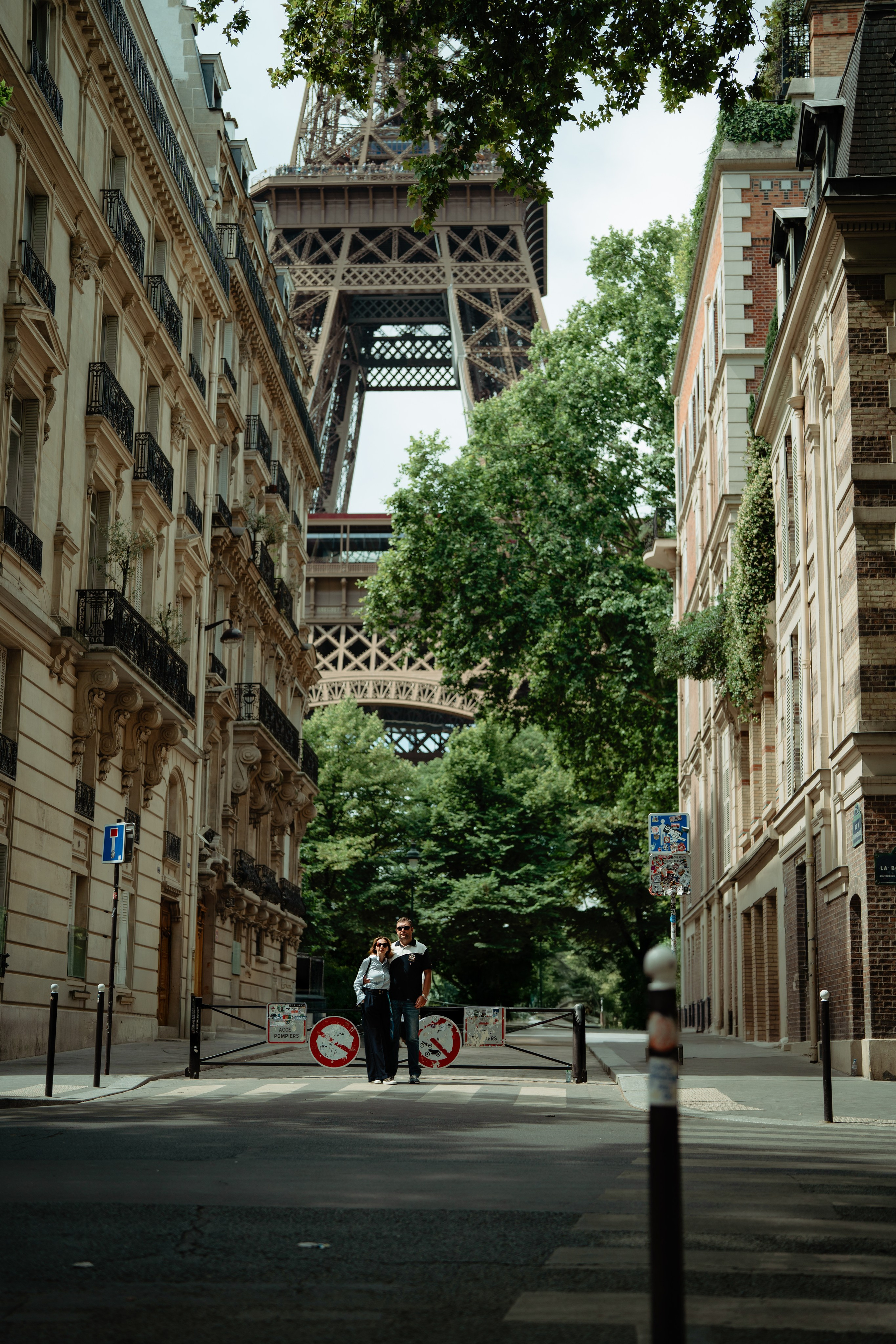 Кира, Елена и Михаил в Париже. Paris photographer — Polina Osipova