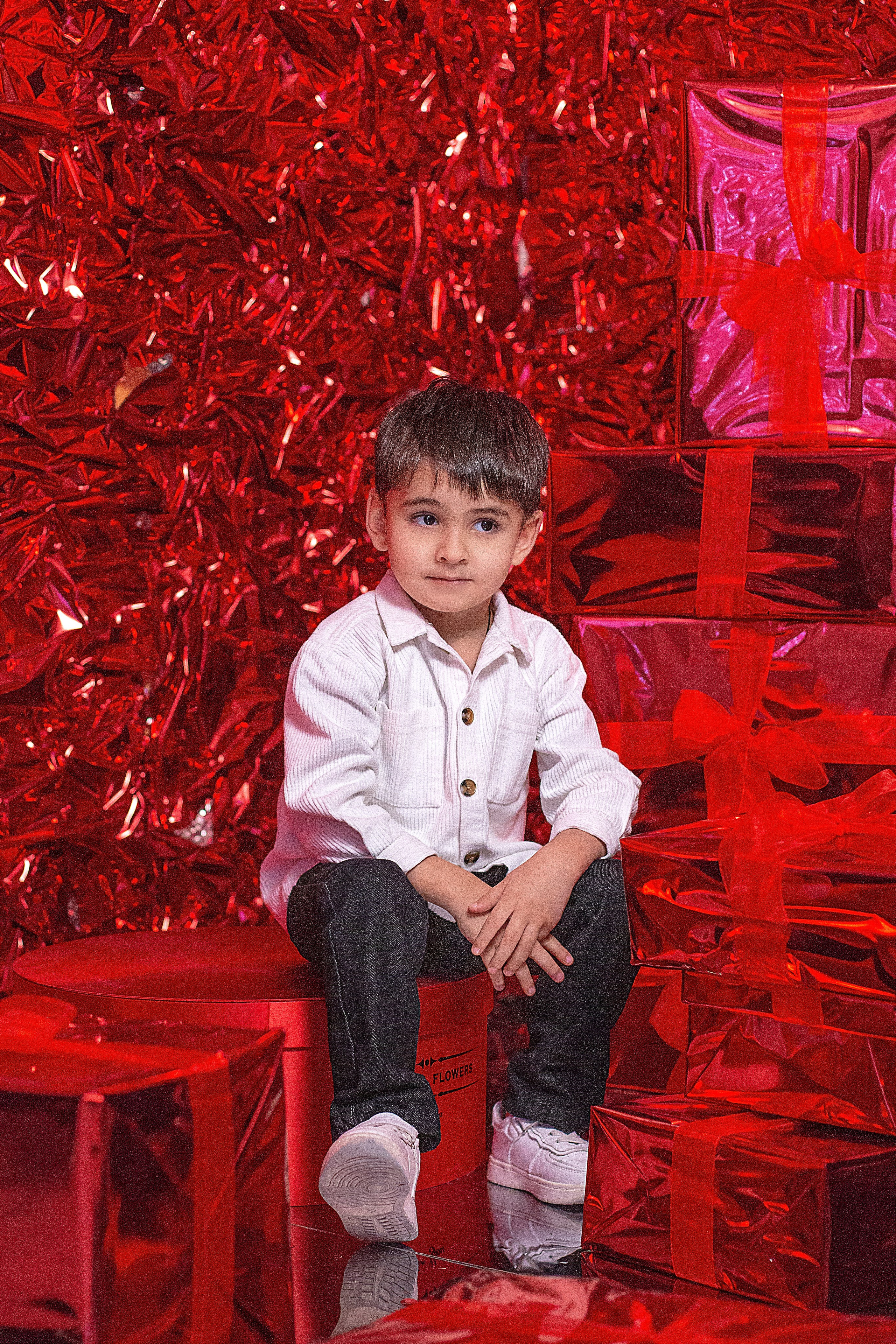 Новый год в студии. Детский и семейный фотограф в г. Бельцы