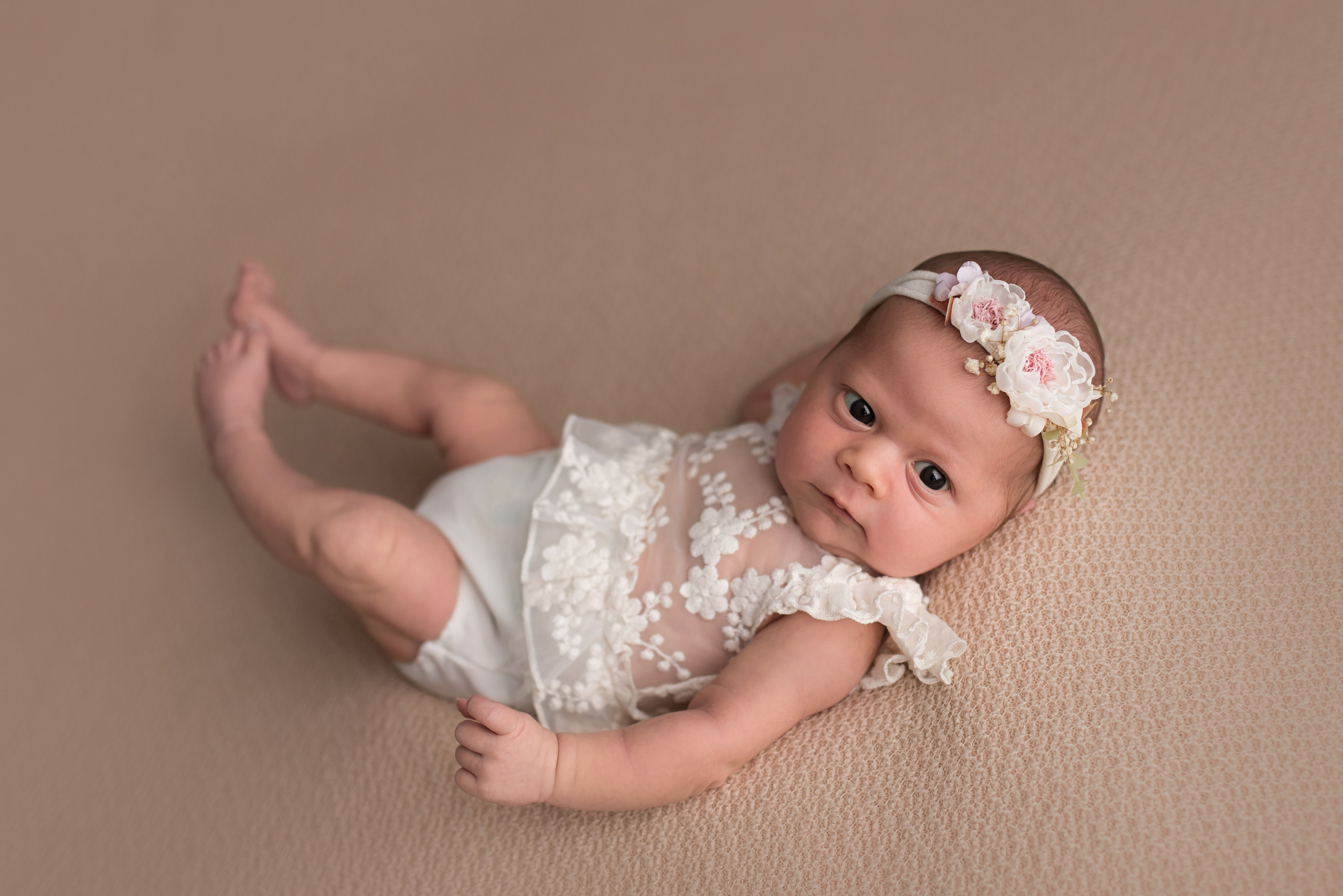 Alisa 15 days. In-home newborn photography Raleigh & area Katya Kulikova