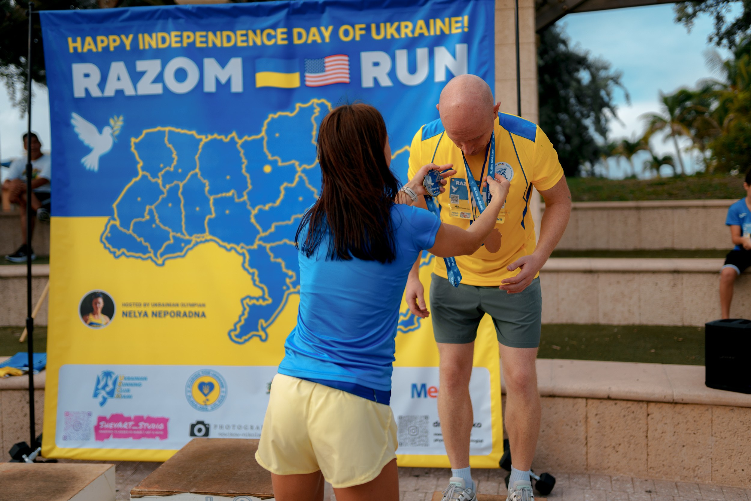 RAZOM RUN. ФОТОГРАФ ФЛОРИДА МАЙАМИ