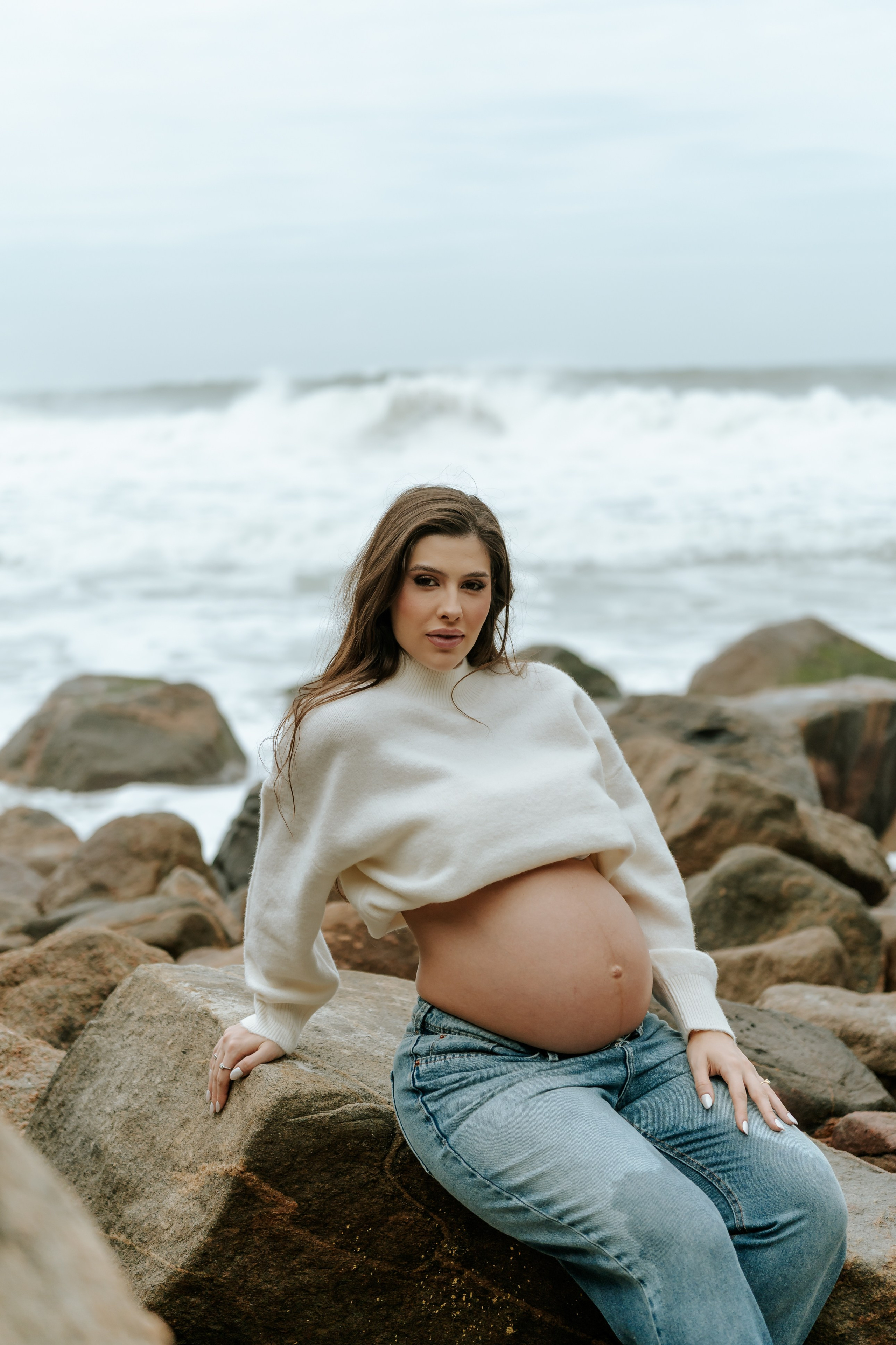Ensaio Externo. Filmes e fotos de parto e família com estética cinematográfica