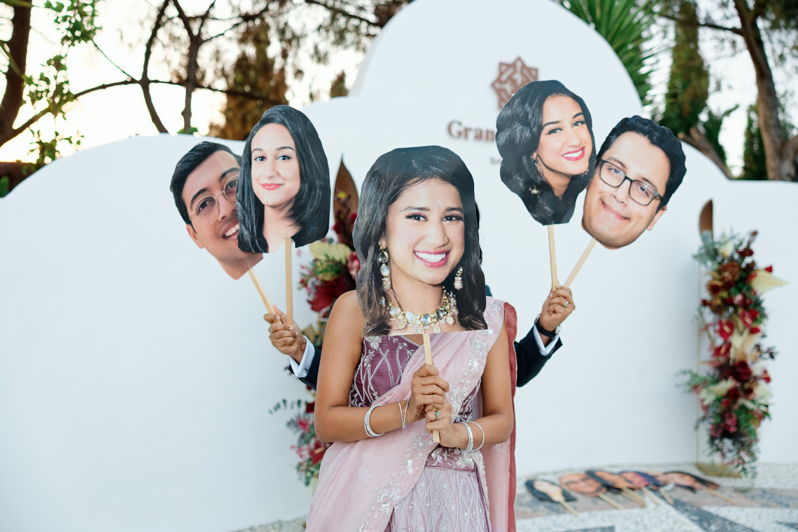 Indian wedding at Gran Villa Rosa, Barcelona