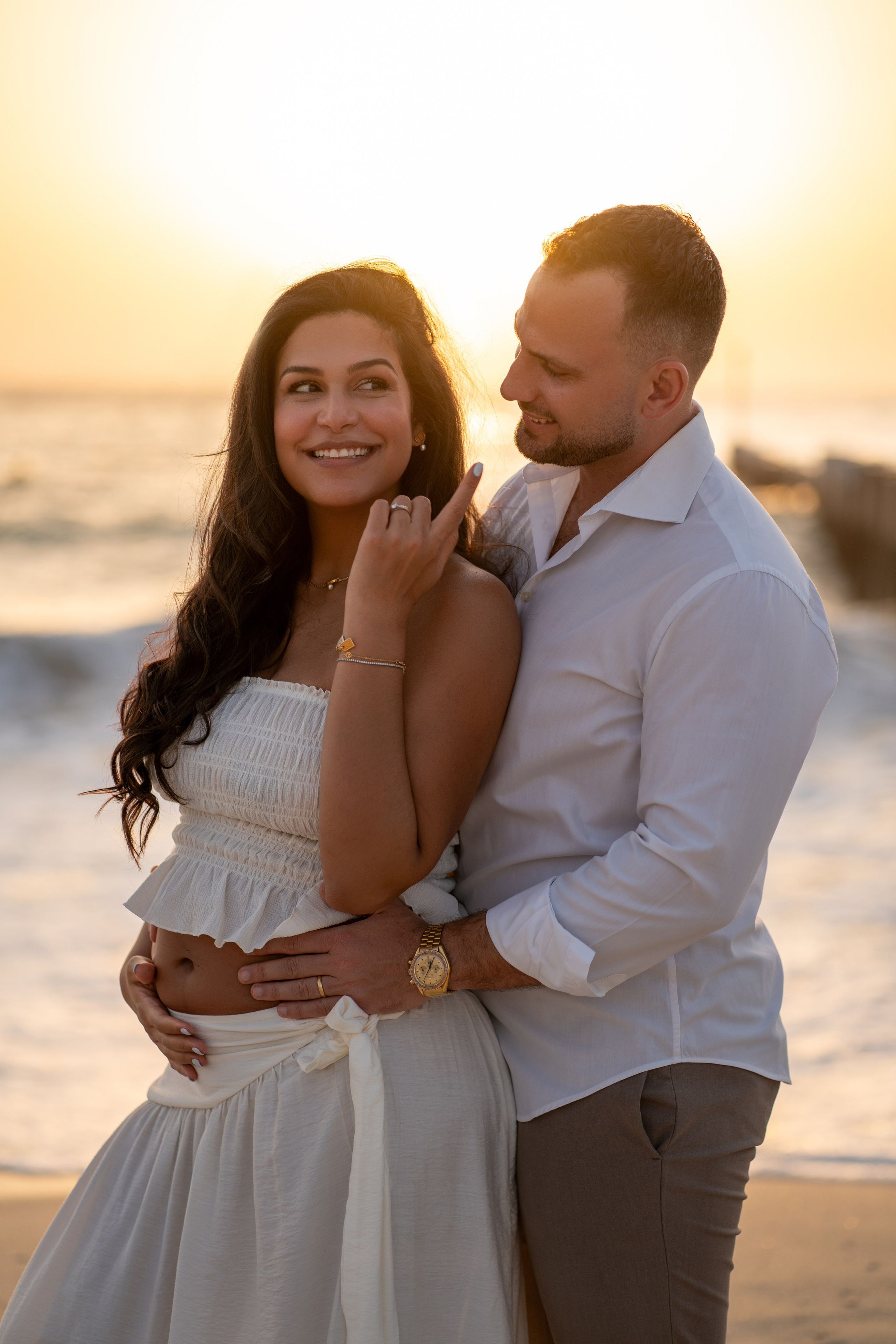 Wavy sunset. Angela Iakovleva — Family Photographer in Dubai