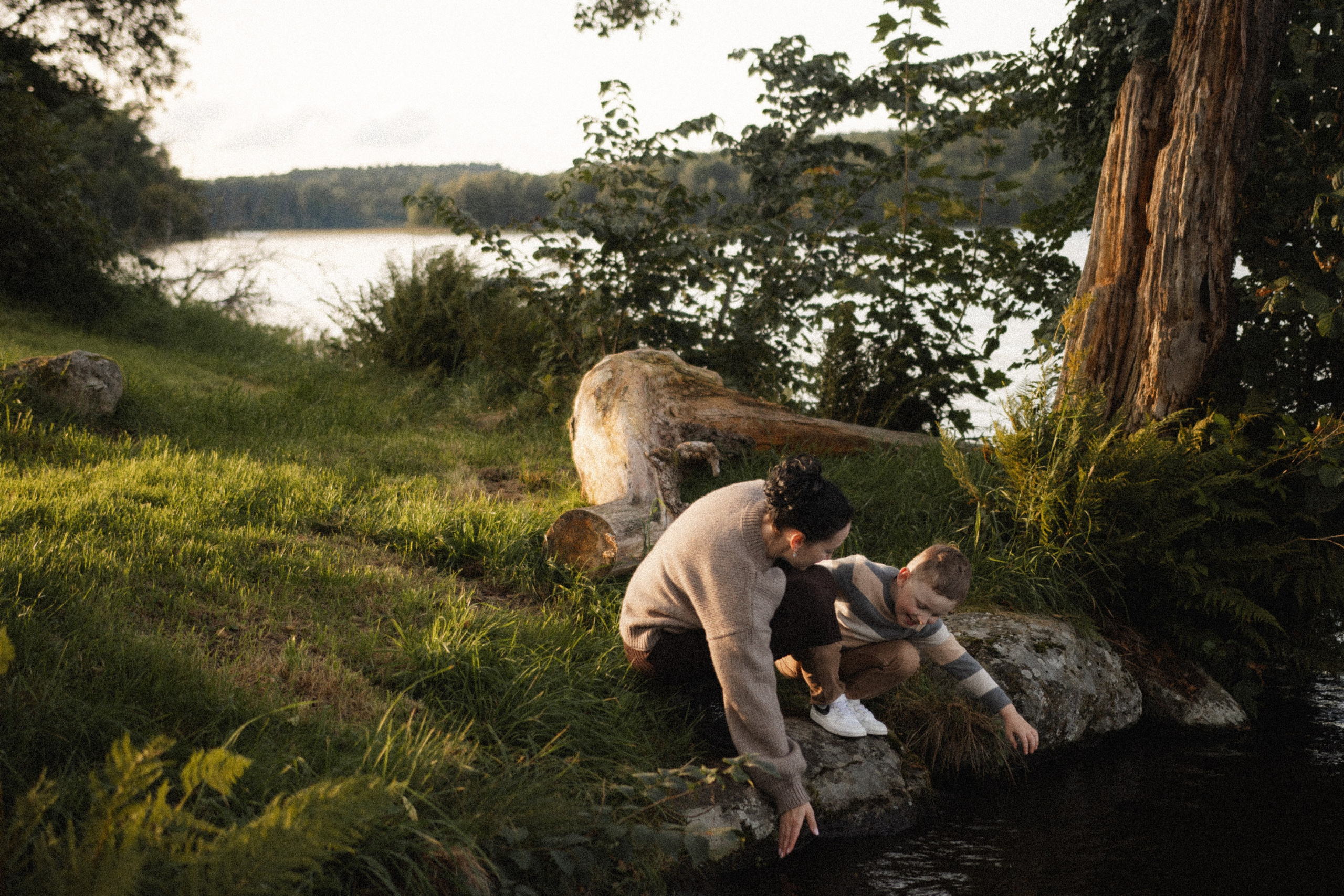 Mother and son’s story. Photographer in Gothenburg Aleksandra Stroganova