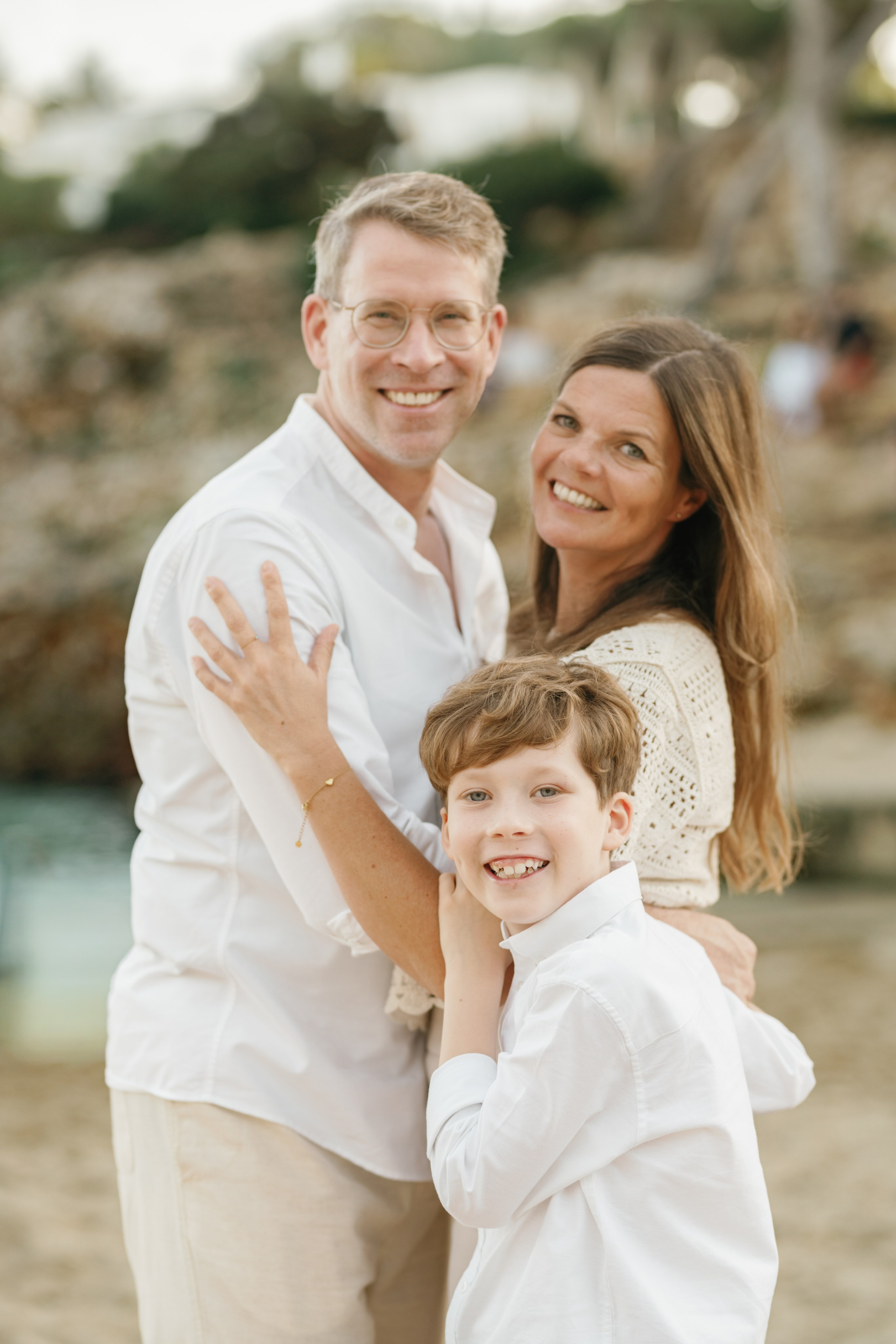 Big family photo session. Photographer in Mallorca