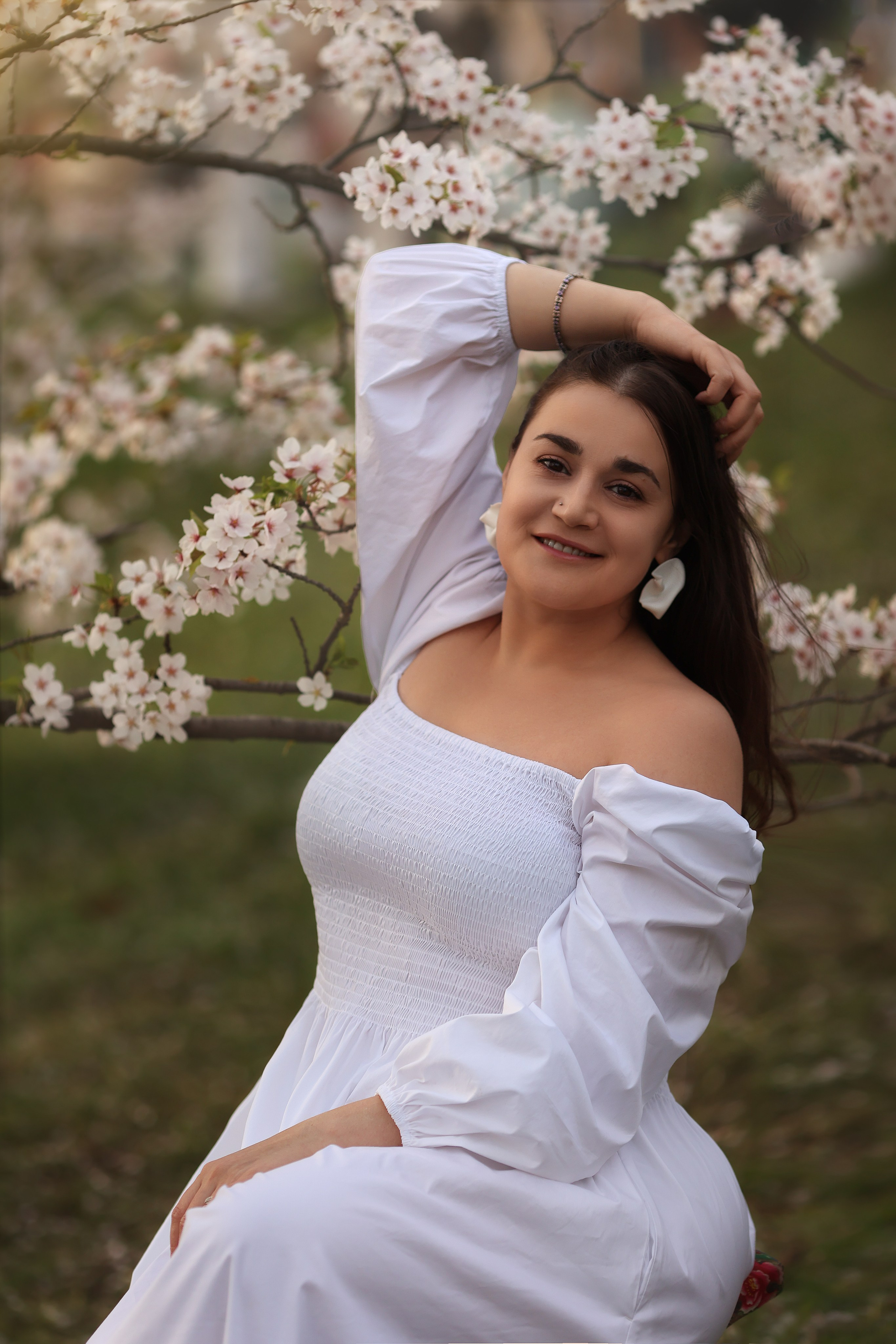 Нежное цветение сакуры. Family photographer in Vilnuis Svetlana Naumova