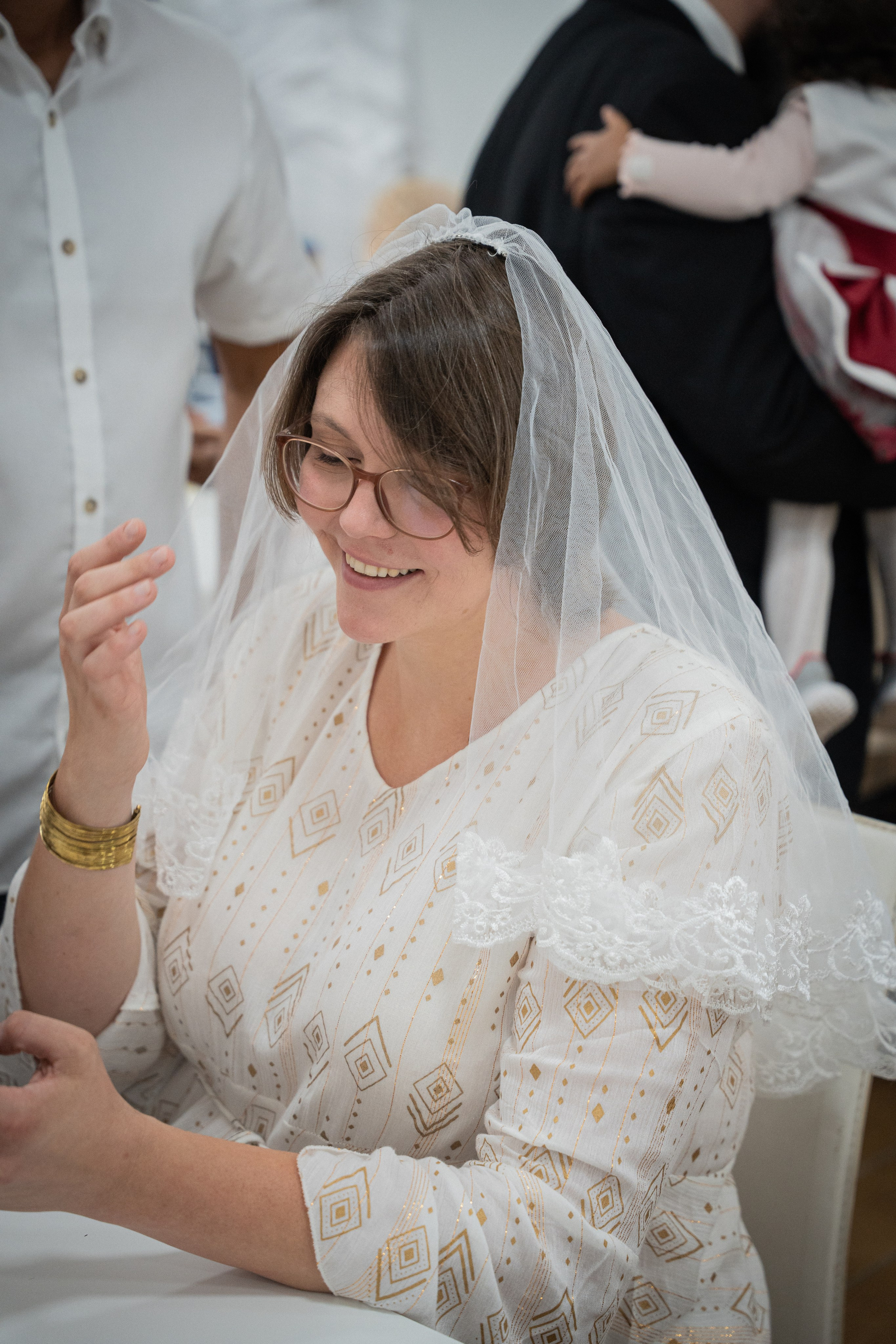 Chuppah of Yael & Raz, Hod Hasharon, July 2026. Divign By Tehilah — Meaningful Graphic Design & Photography