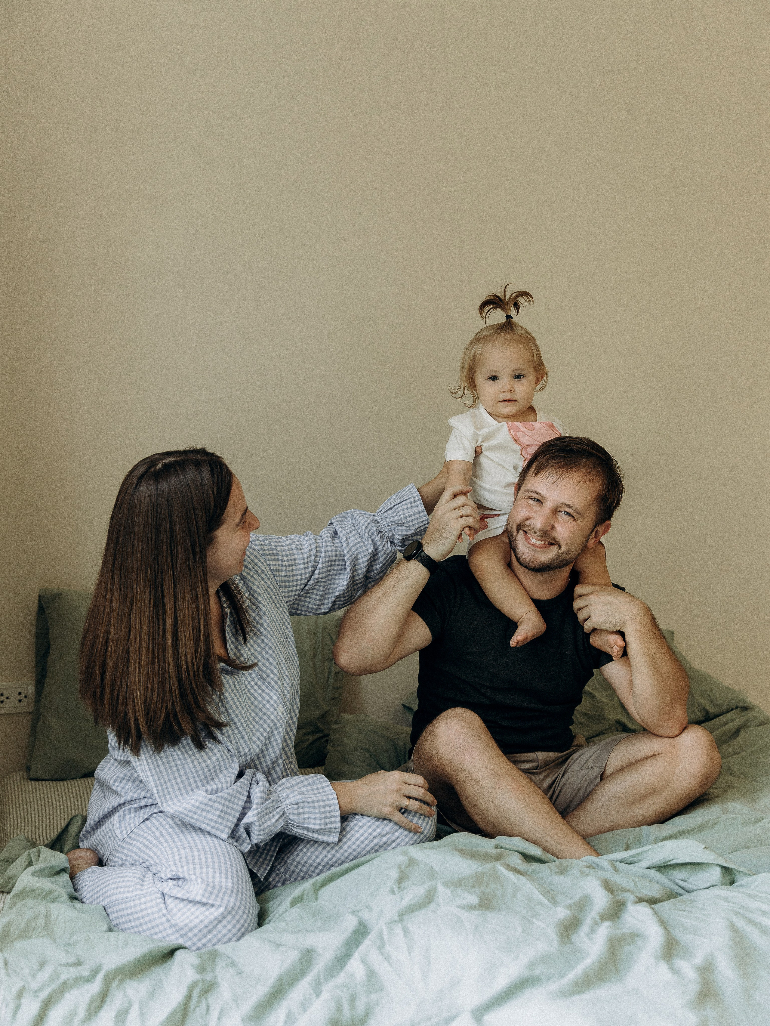 At home. Family and wedding photographer in Bangkok, Thailand