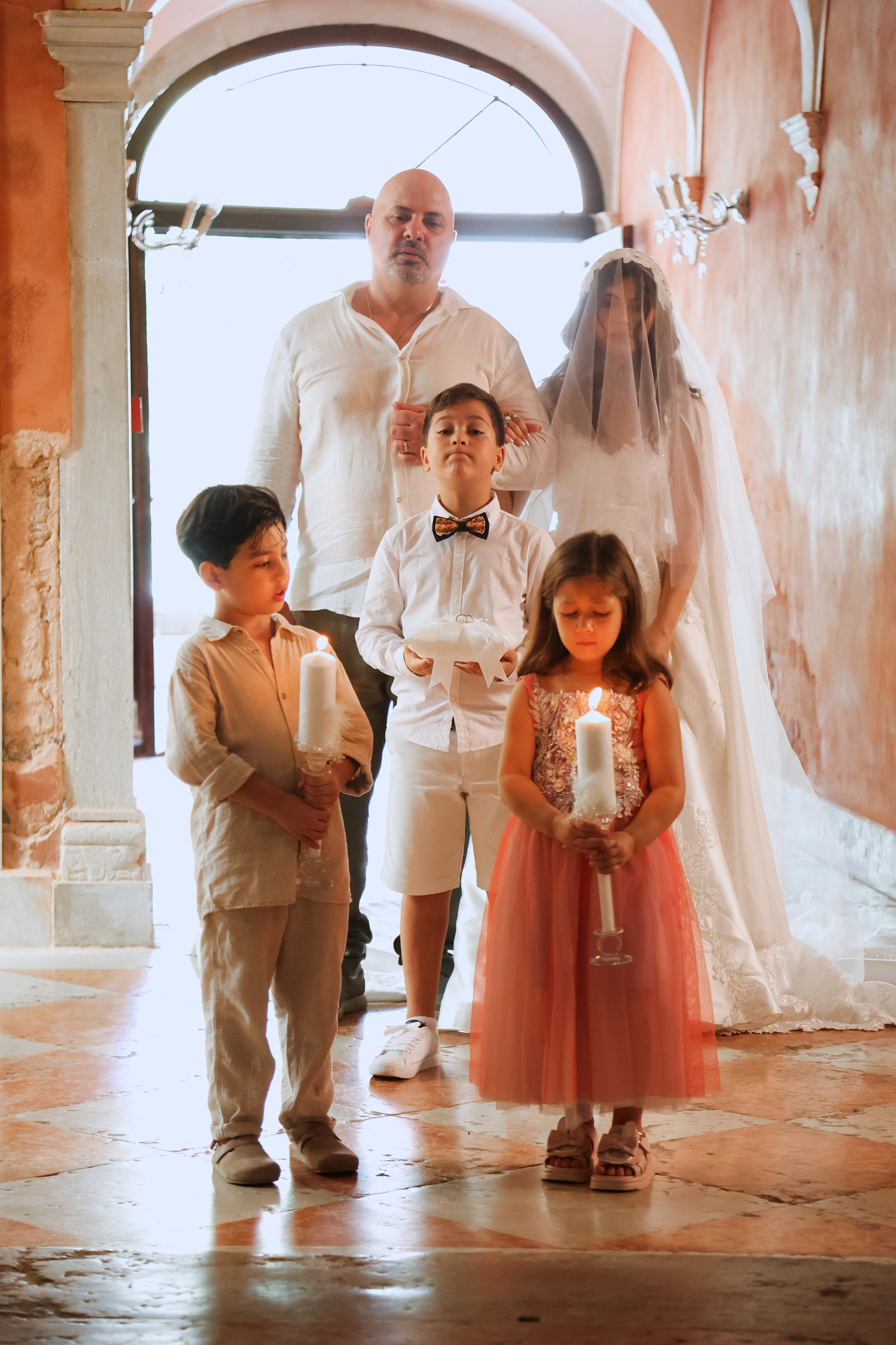 a traditional Armenian marriage ceremony in Venice