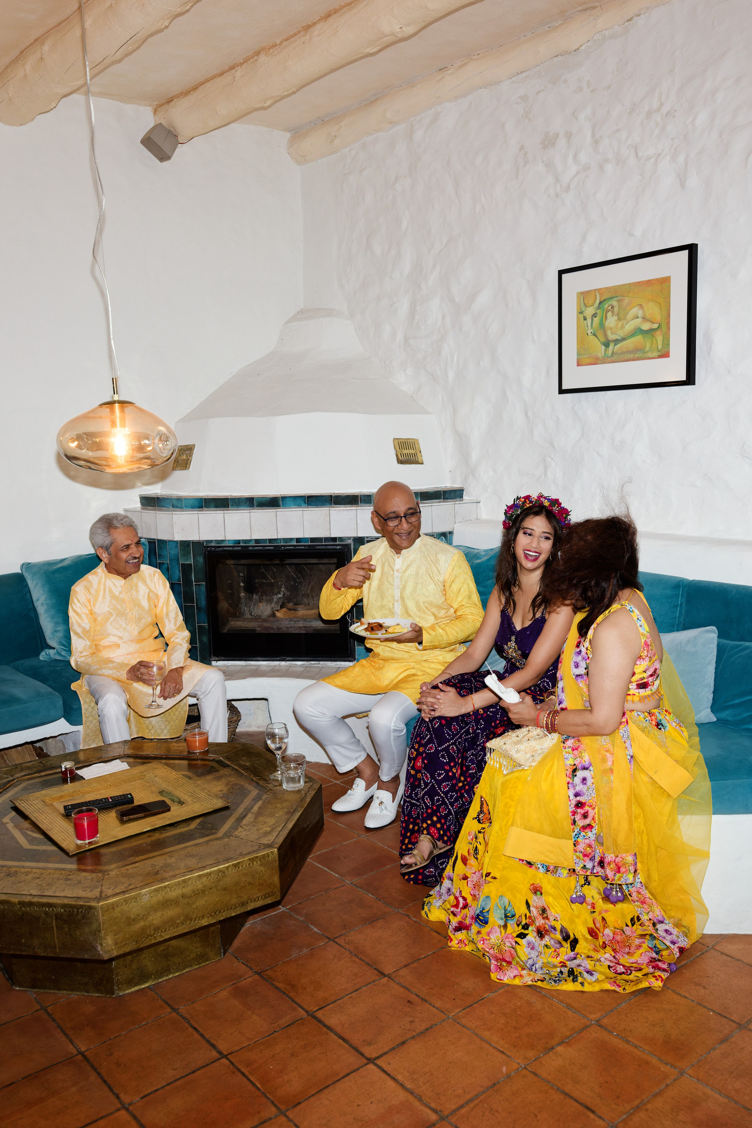 Haldi Ceremony & Mehndi Night & pre-wedding dinner, Barcelona