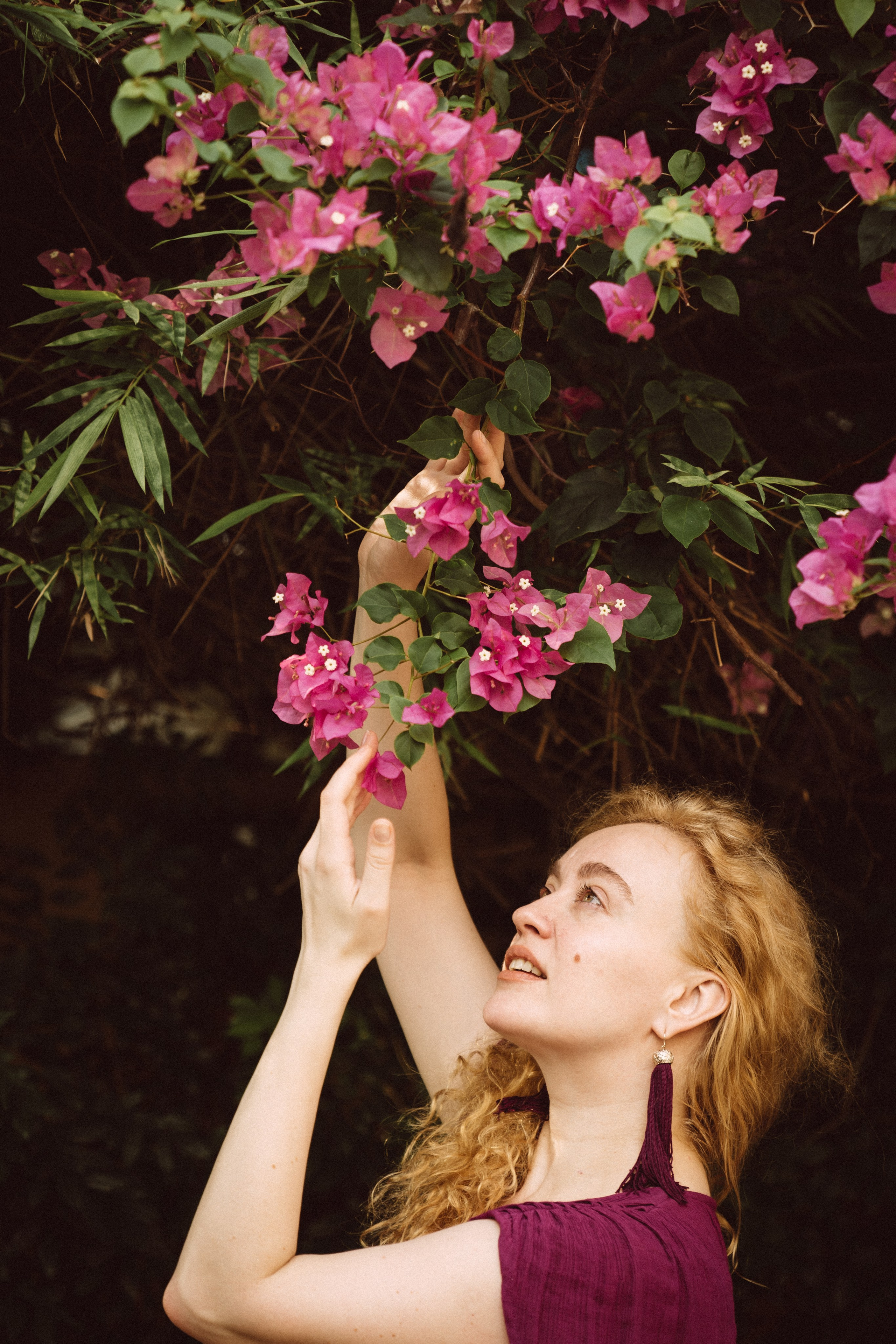 Portrait. Dasha in Singapore