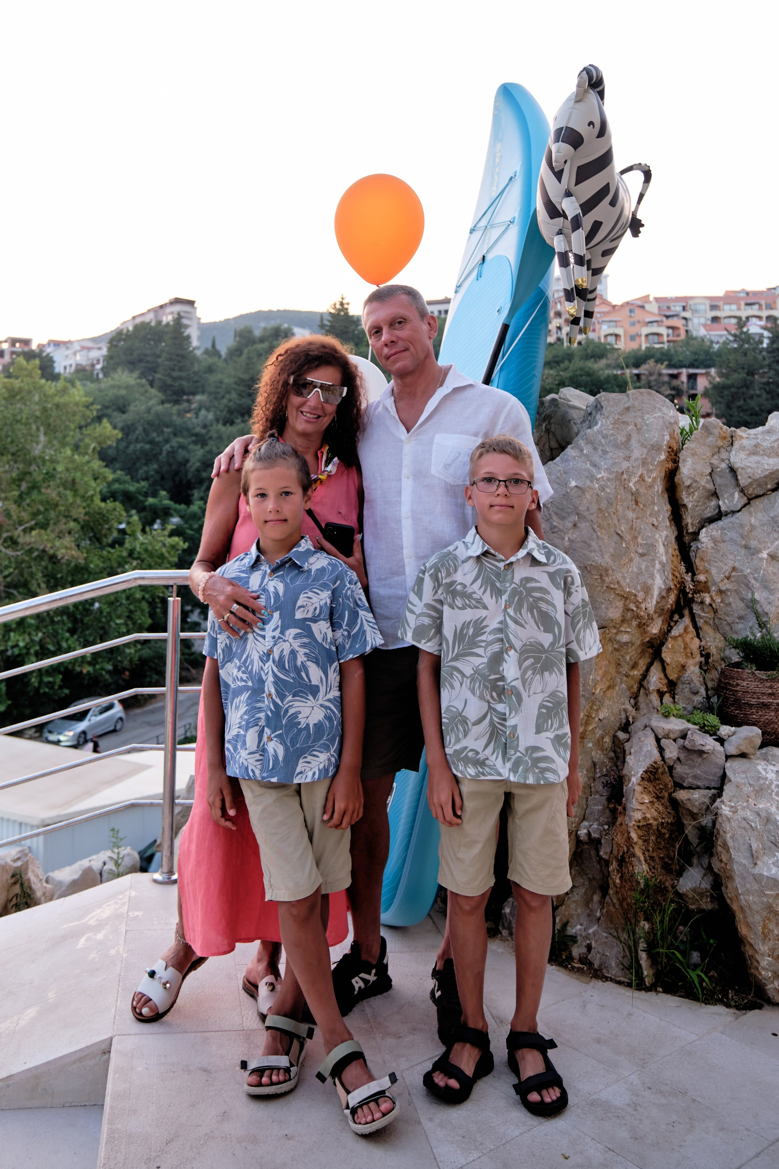 Photo report from the Zebra Restaurant’s birthday celebration. Becici, Montenegro. Photographer, photo artist Alena Novgorodtseva