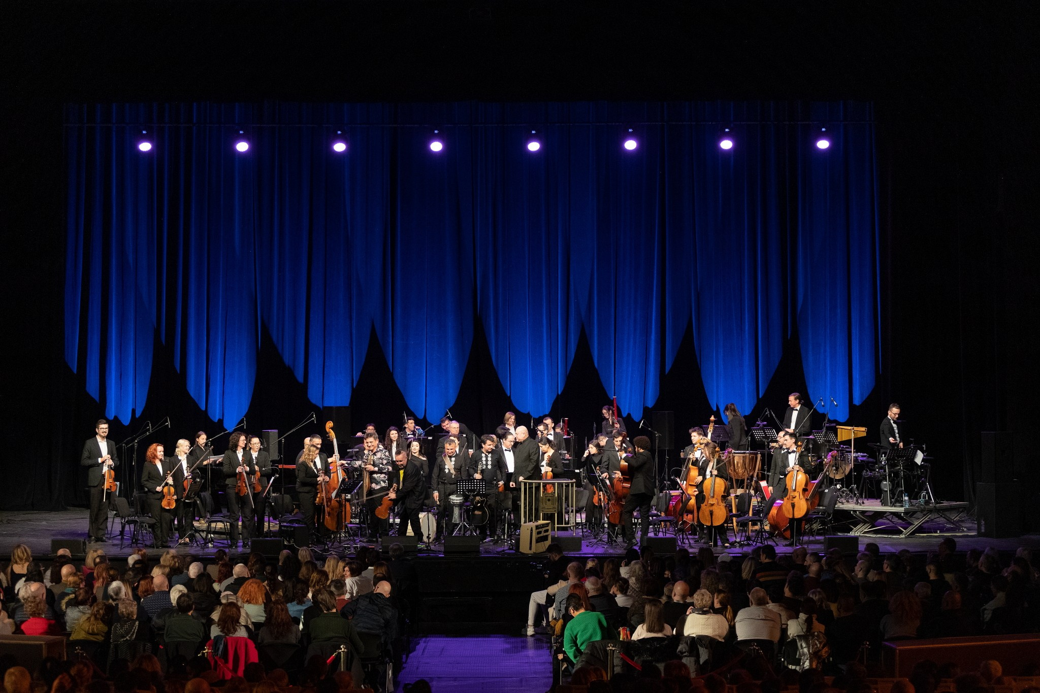 Найджъл Кенеди и Георги Андреев — репетиция и концерт в София, 13.02.2025. Александър Сандев - website