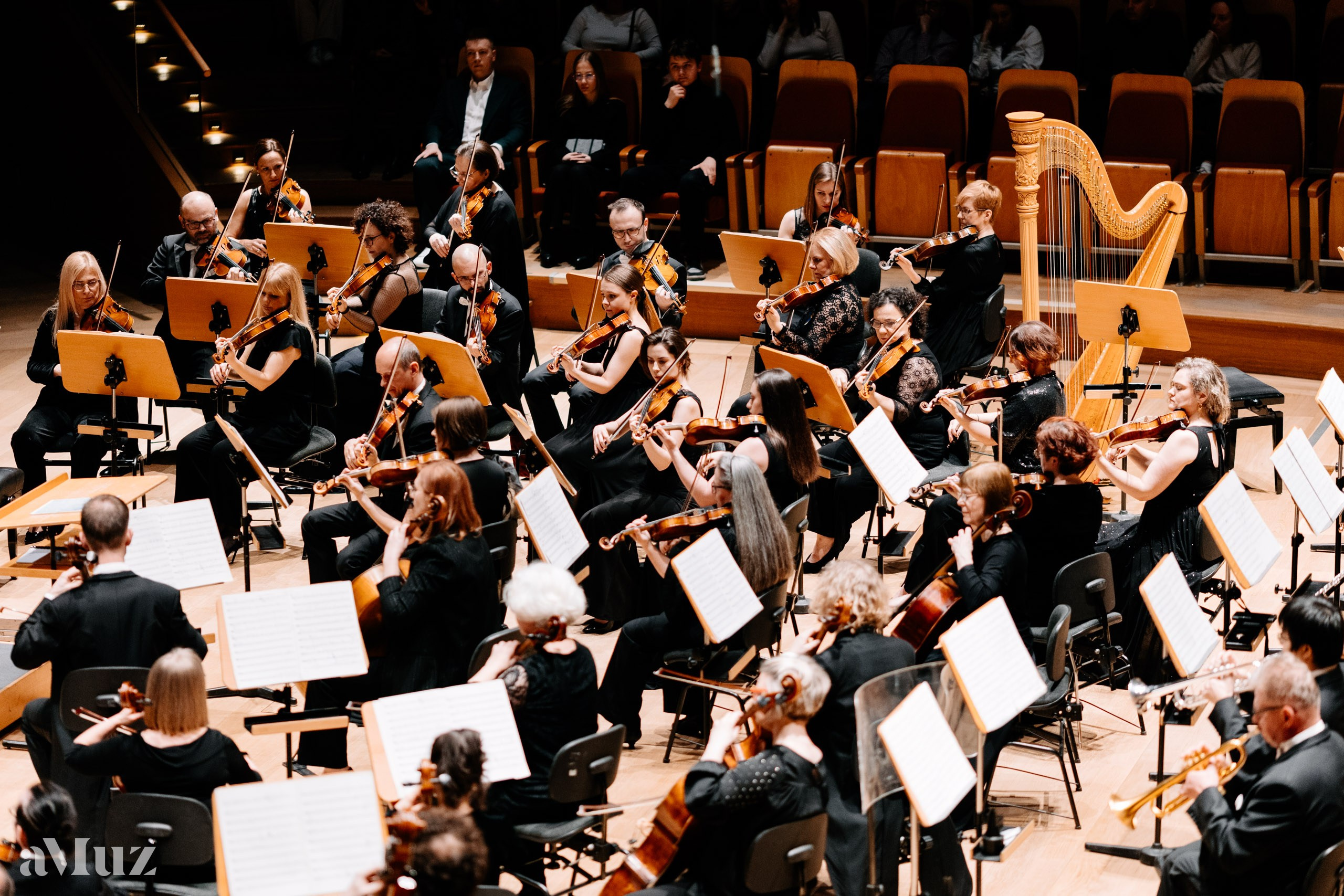Koncert dyplomantów aMuz w Polskiej Filharmonii Bałtyckiej. Fotograf Ślubny Warszawa - Sesje Biznesowe Rodzinne Eventy