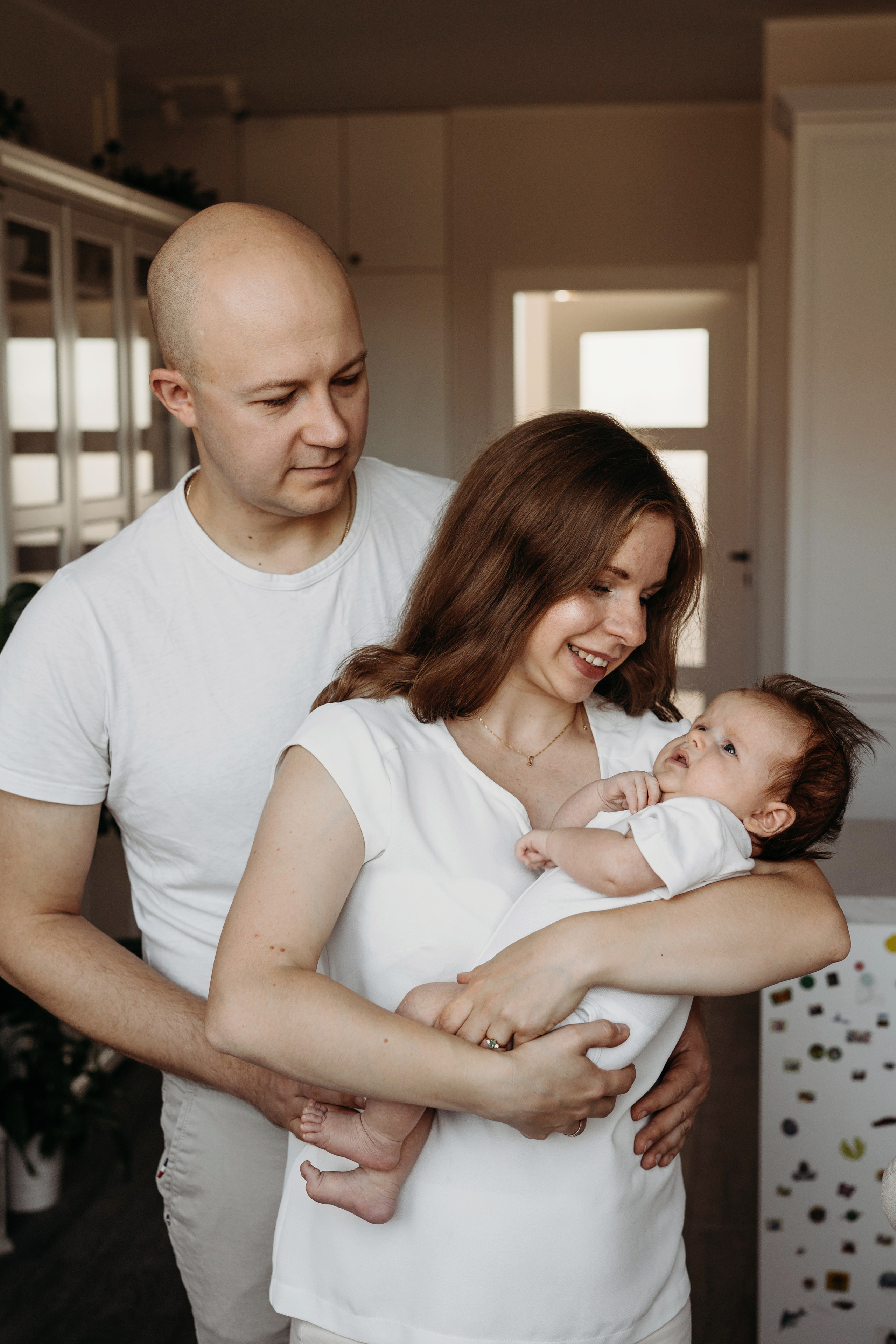 Аня и Эмилия (2 месяца и 2 годика). Фотограф новорожденных и детей первого года Евгения Михалькевич
