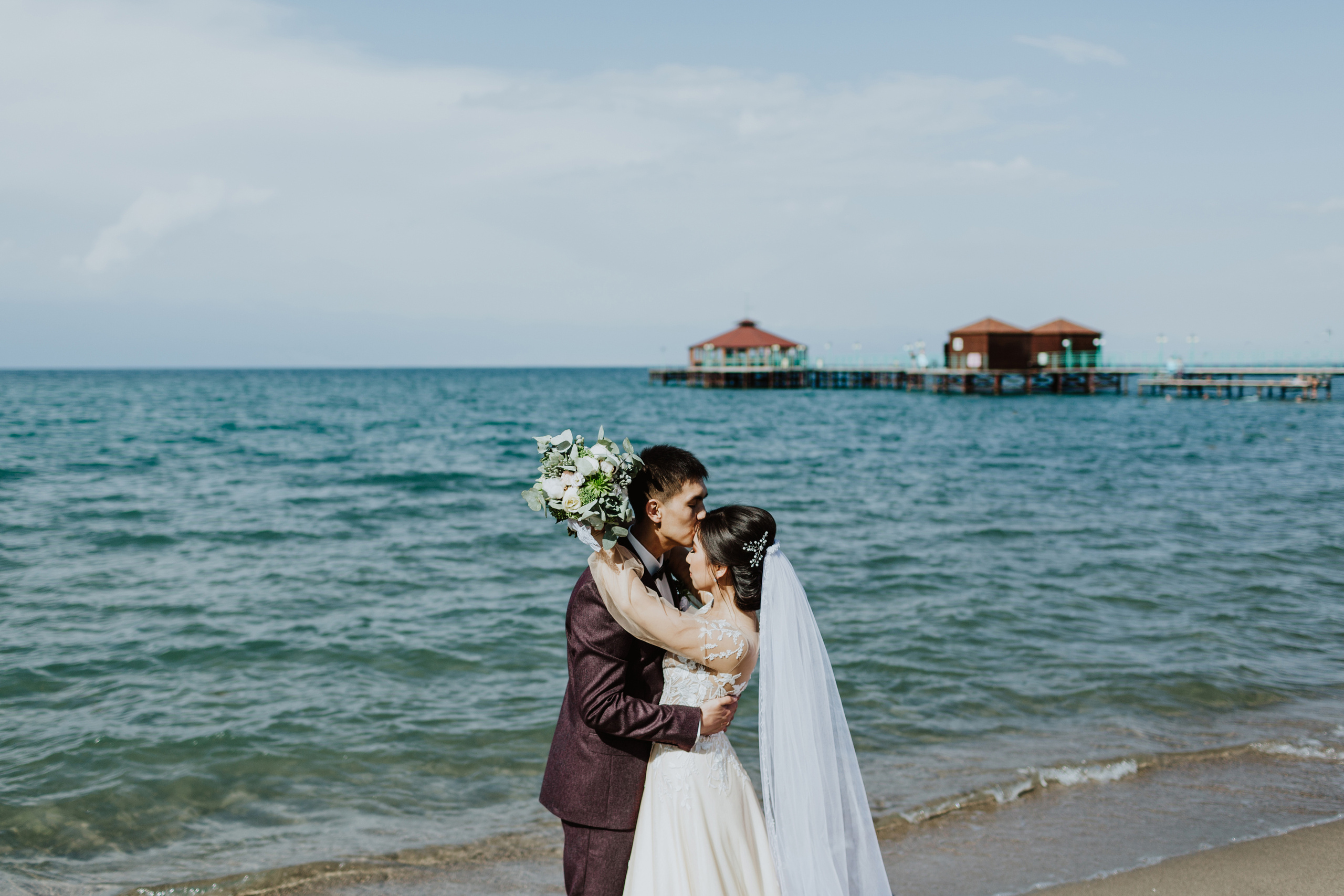 Свадьба на Иссык-Куле в пансионате Марко Поло. Фотограф в Бишкеке Оксана Шувалова