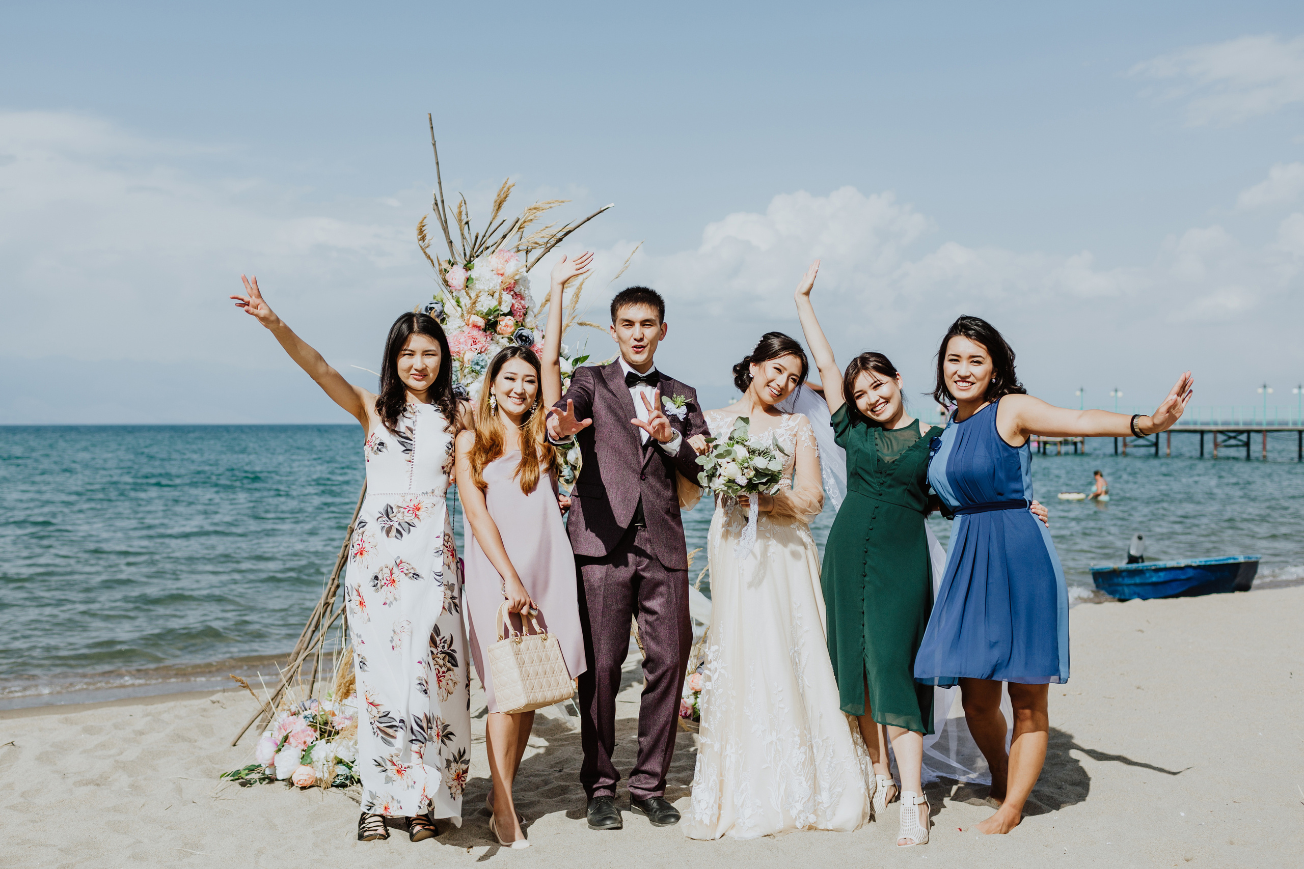 Свадьба на Иссык-Куле в пансионате Марко Поло. Фотограф в Бишкеке Оксана Шувалова