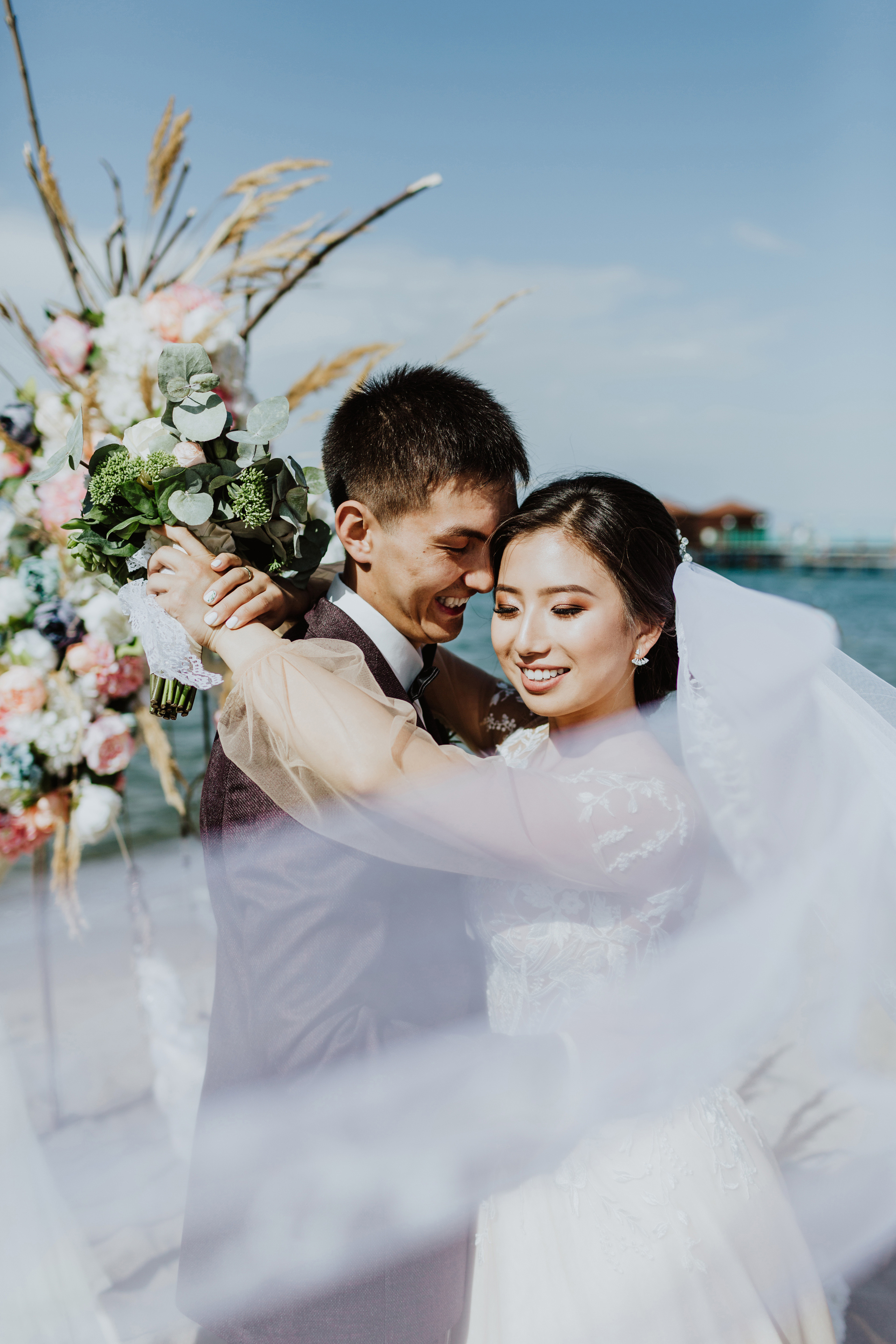 Свадьба на Иссык-Куле в пансионате Марко Поло. Фотограф в Бишкеке Оксана Шувалова