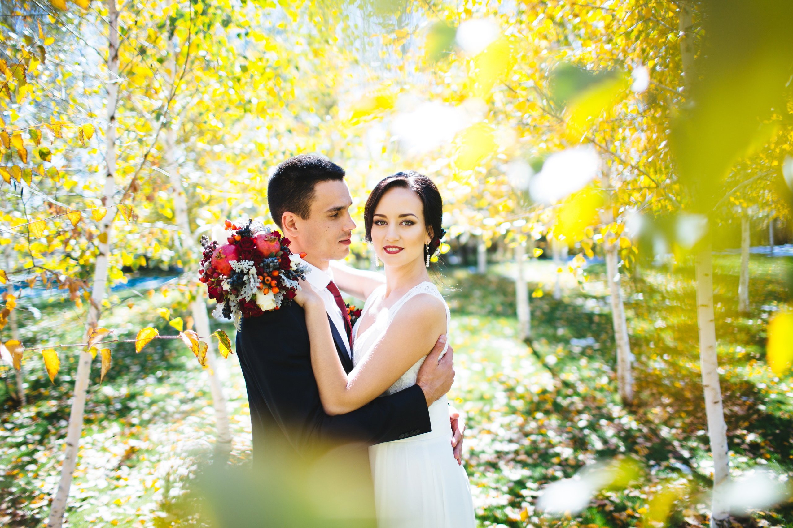 Свадебная фотосессия в Хижине дяди Тома. Фотограф в Бишкеке Оксана Шувалова