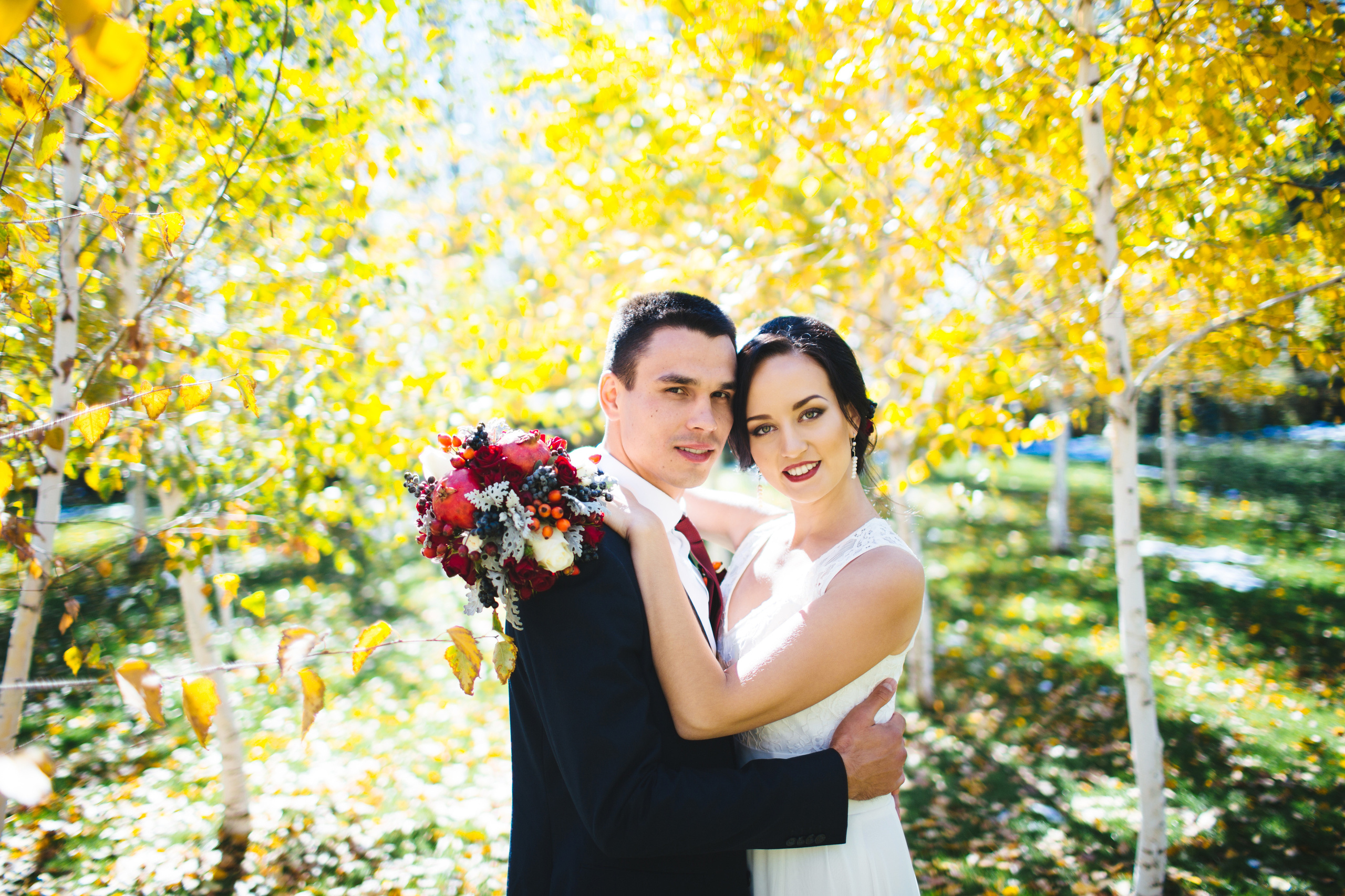 Свадебная фотосессия в Хижине дяди Тома. Фотограф в Бишкеке Оксана Шувалова