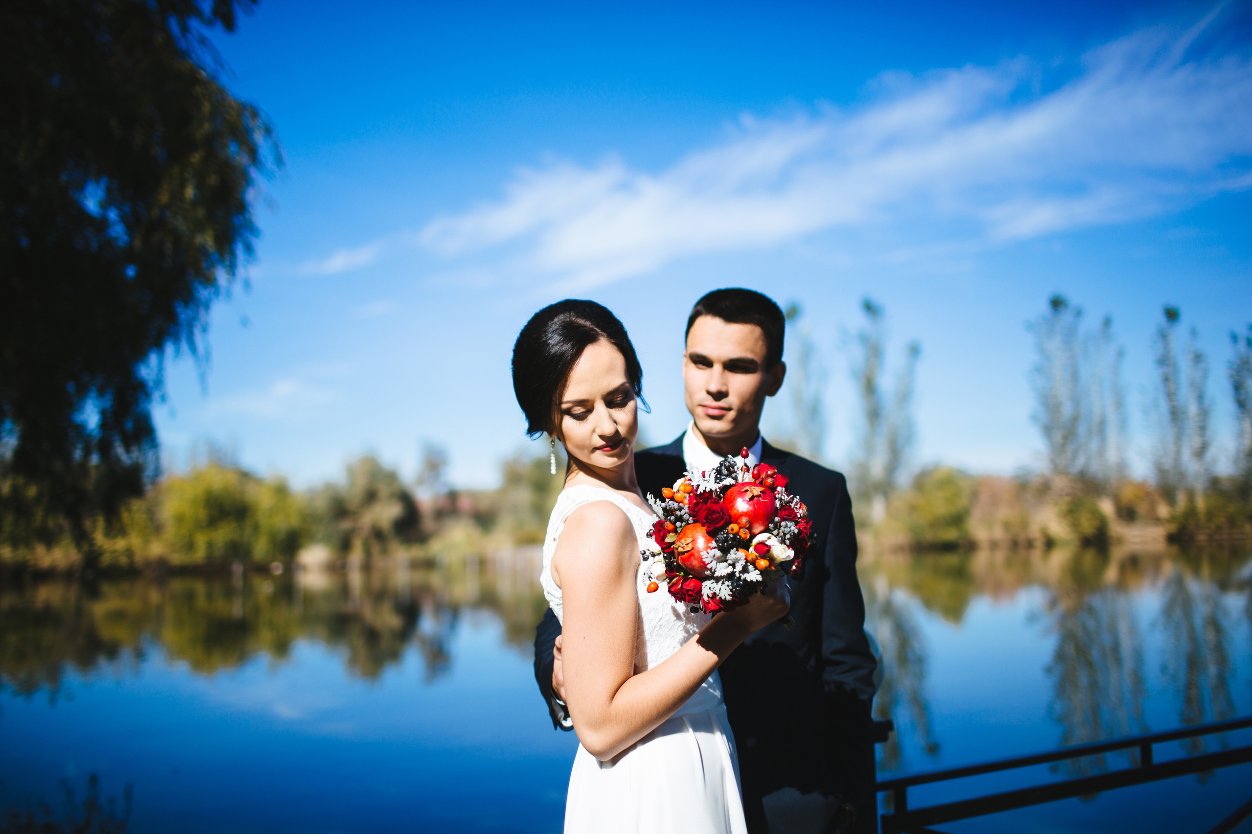 Свадебная фотосессия в Хижине дяди Тома. Фотограф в Бишкеке Оксана Шувалова