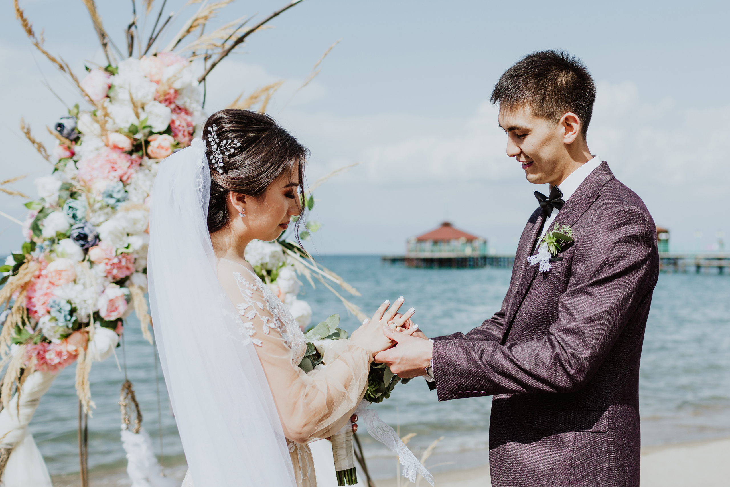 Свадьба на Иссык-Куле в пансионате Марко Поло. Фотограф в Бишкеке Оксана Шувалова