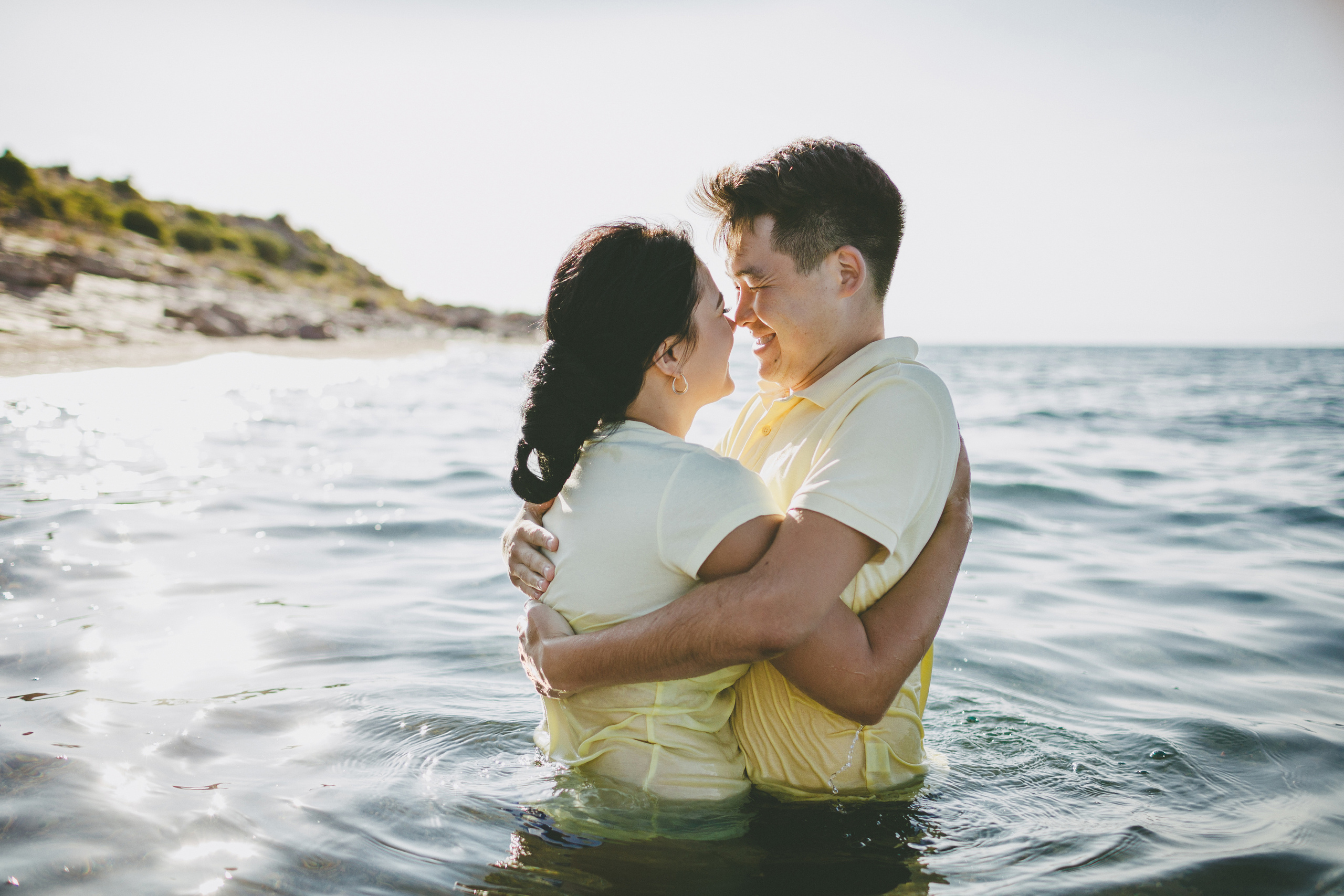 Красивая Лав стори на Иссык-Куле. Фотограф в Бишкеке Оксана Шувалова