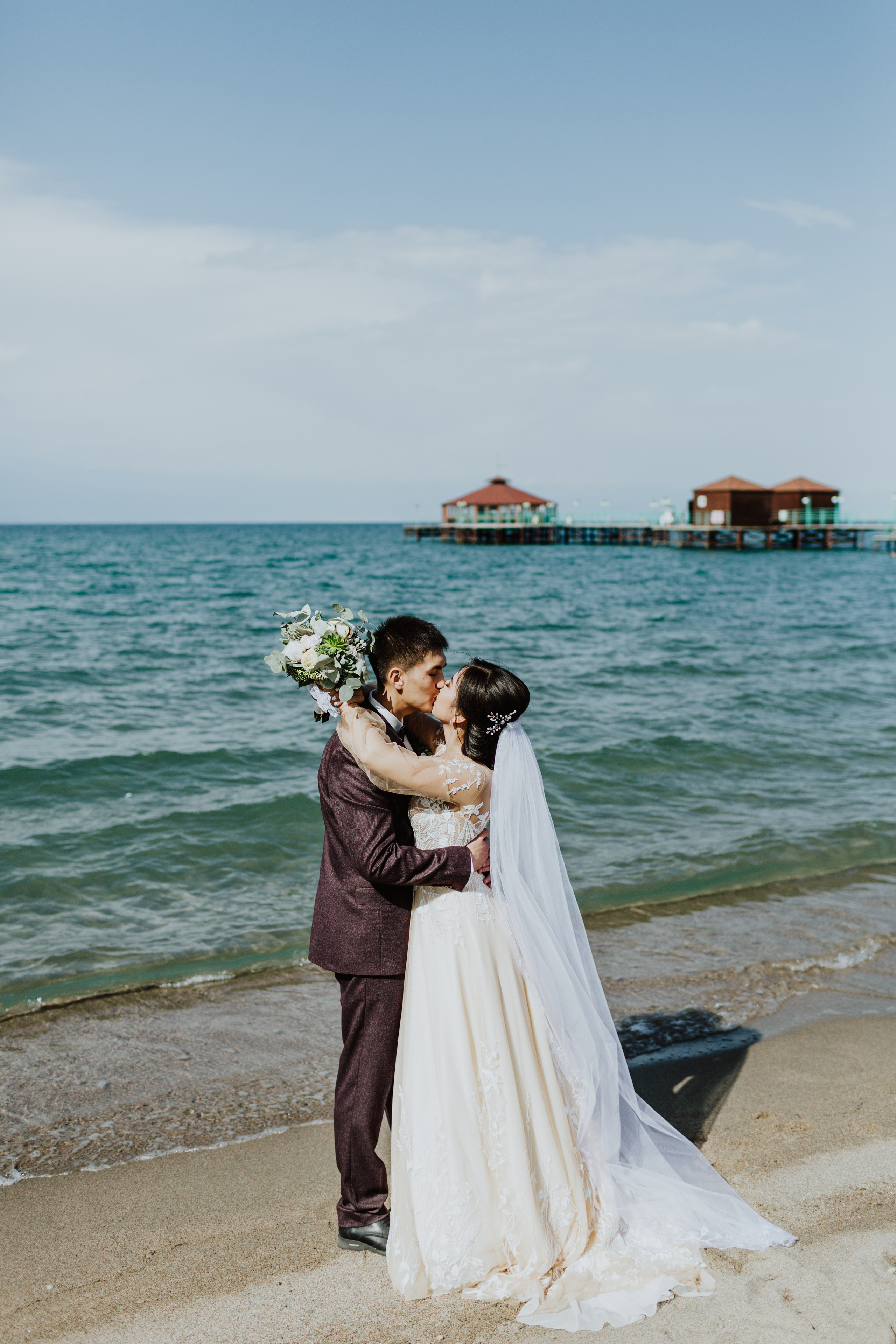 Свадьба на Иссык-Куле в пансионате Марко Поло. Фотограф в Бишкеке Оксана Шувалова