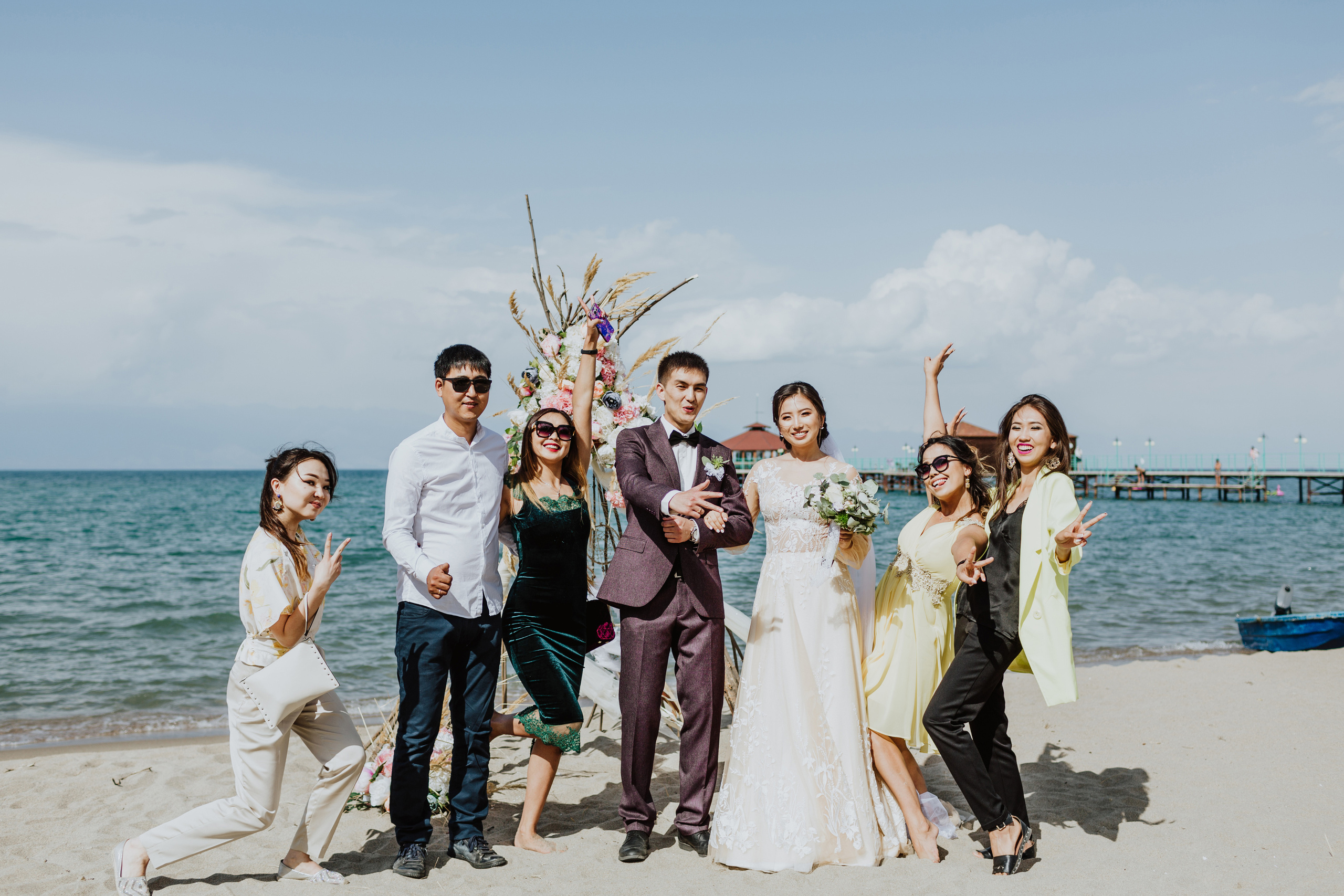 Свадьба на Иссык-Куле в пансионате Марко Поло. Фотограф в Бишкеке Оксана Шувалова