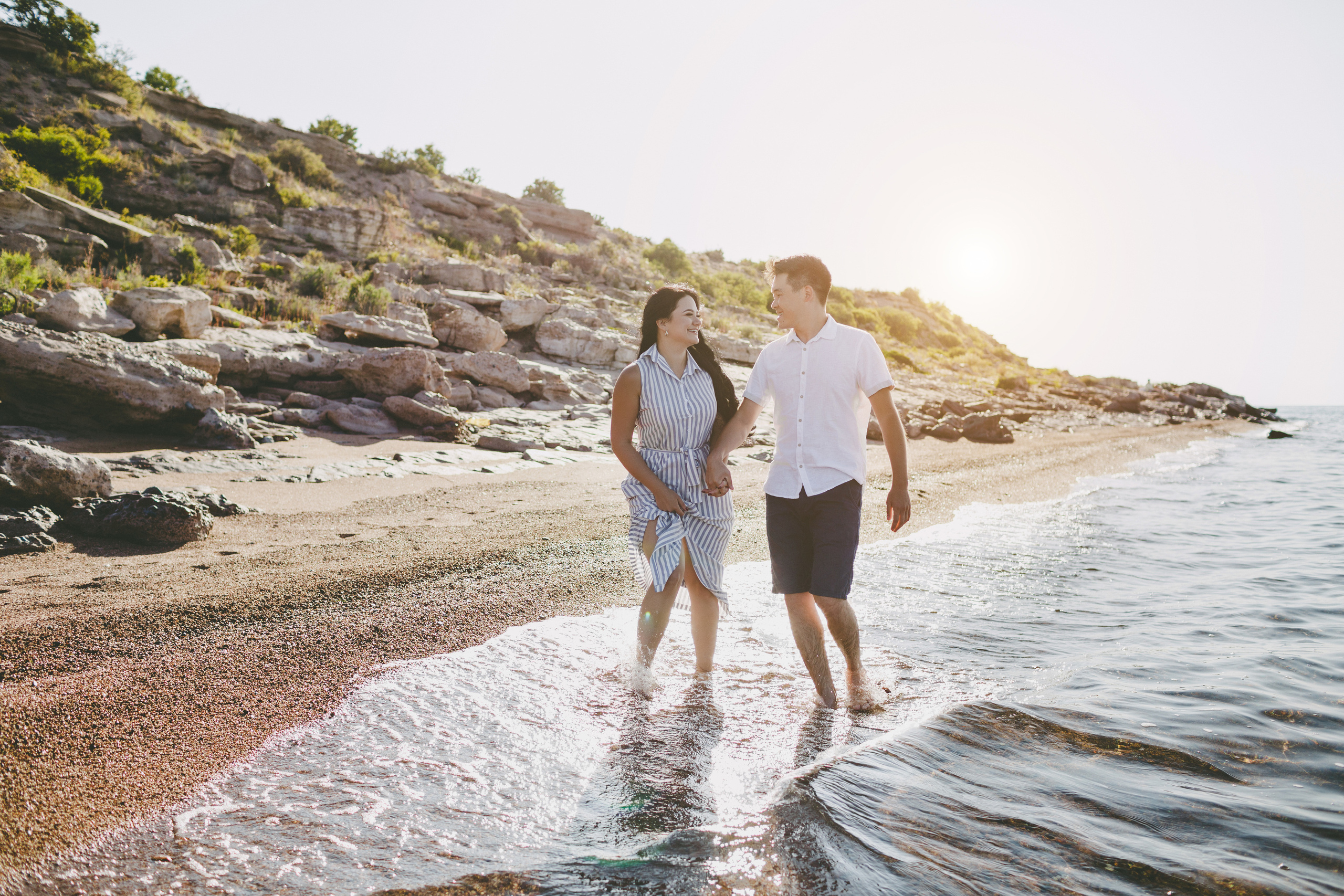 Красивая Лав стори на Иссык-Куле. Фотограф в Бишкеке Оксана Шувалова