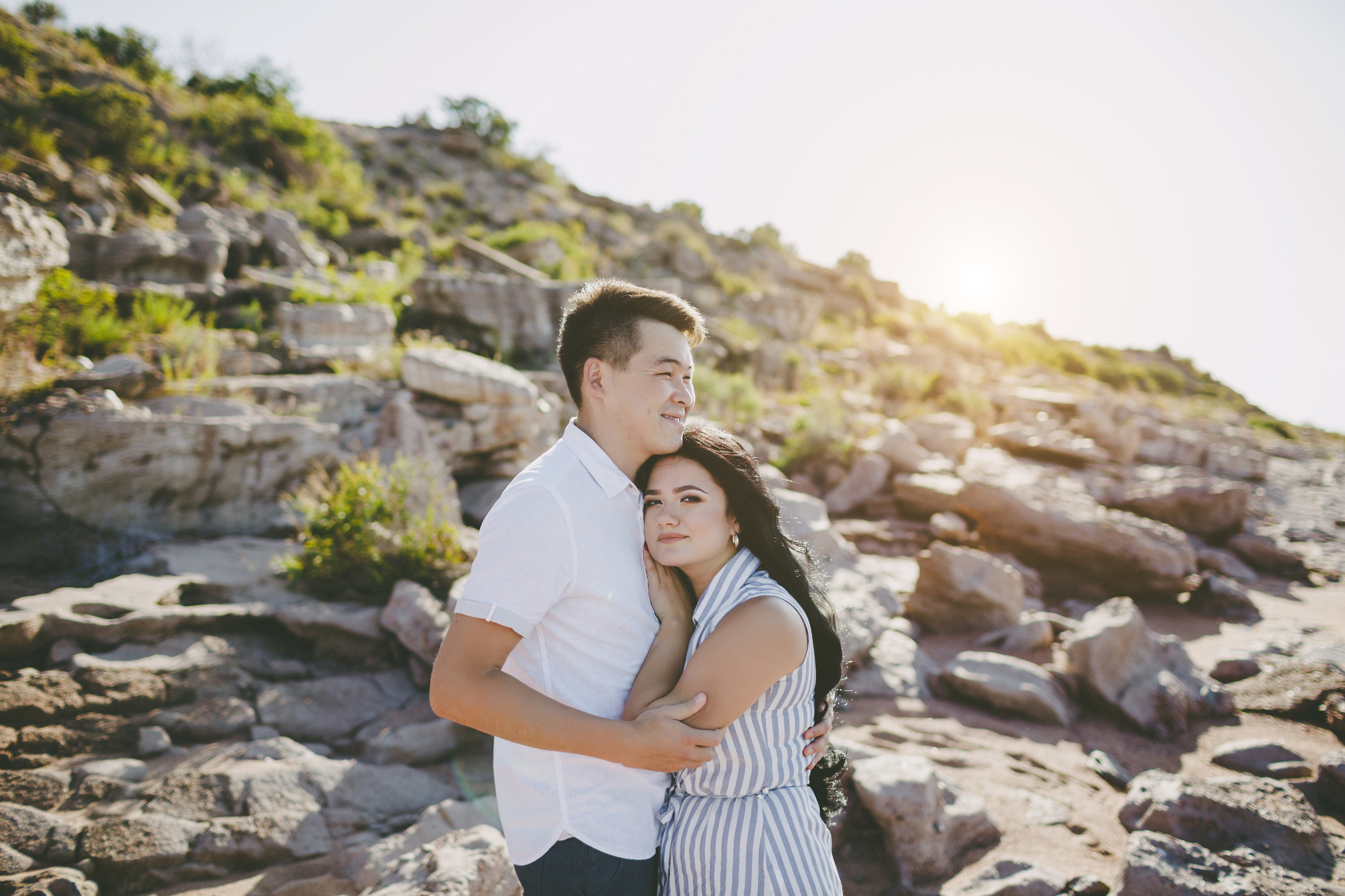 Красивая Лав стори на Иссык-Куле. Фотограф в Бишкеке Оксана Шувалова