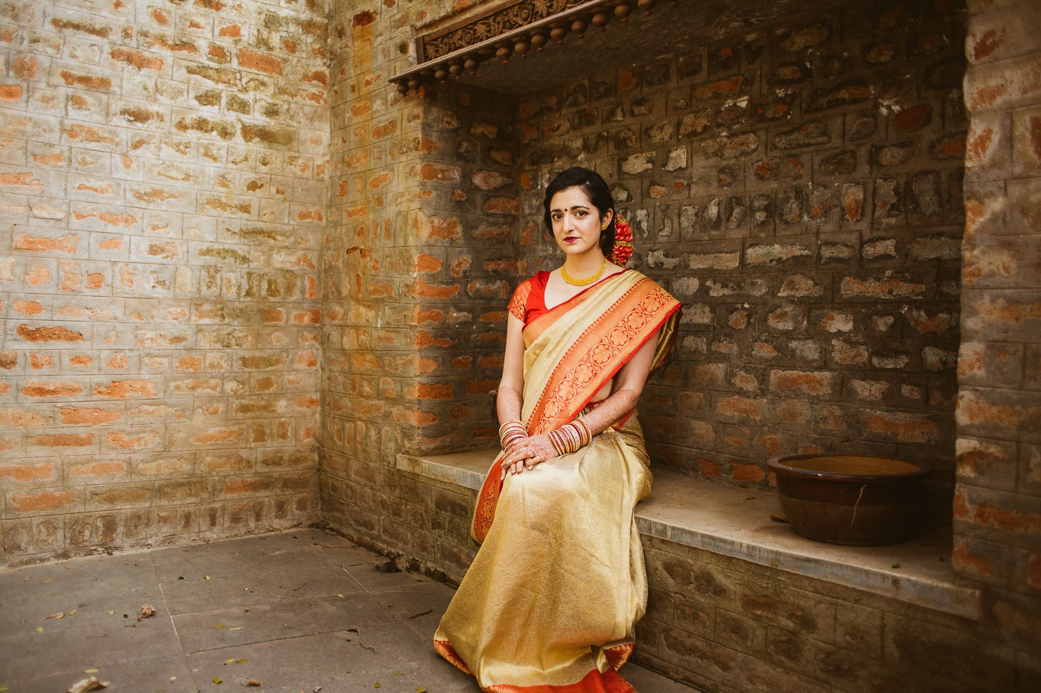An intimate destination wedding at The Tamarind Tree, J.P Nagar, Bangalore