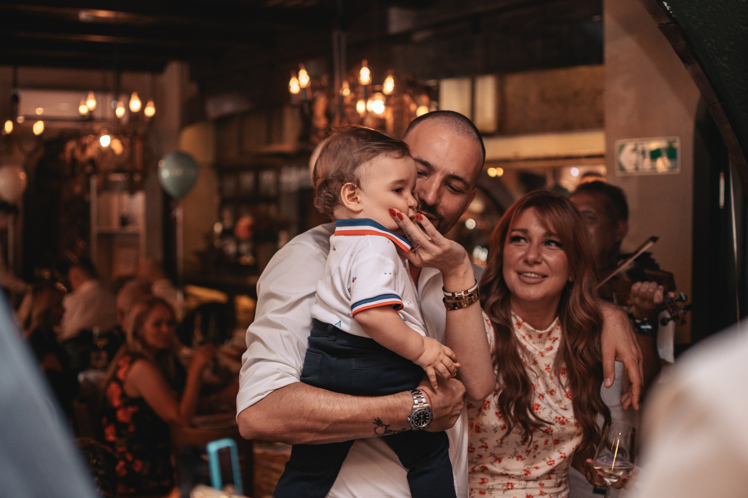 Lazar, krštenje i rođendan. BambinaaPhotography